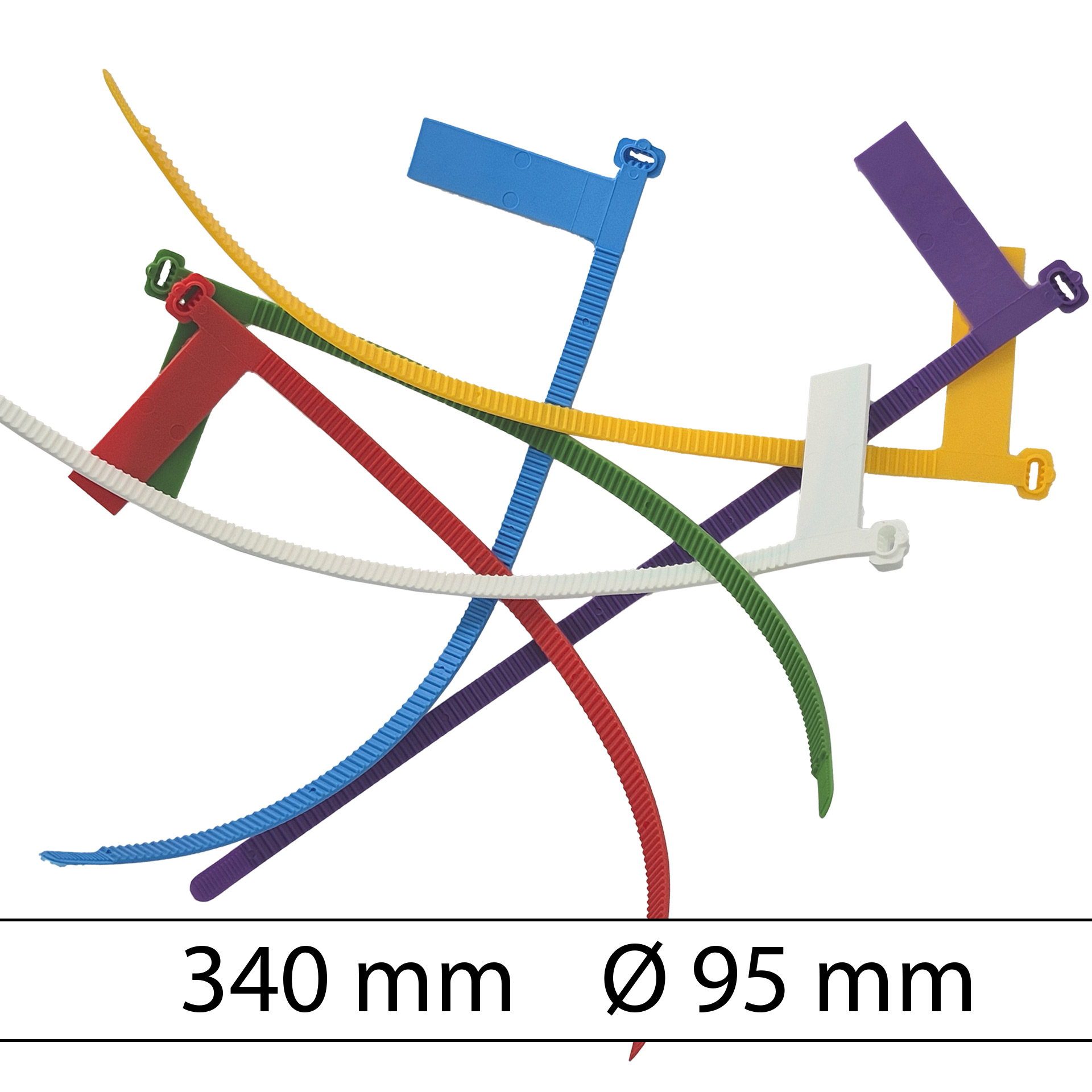 kabelkennzeichnungen bunt kabelkennzeichnungen bunt 340 mm