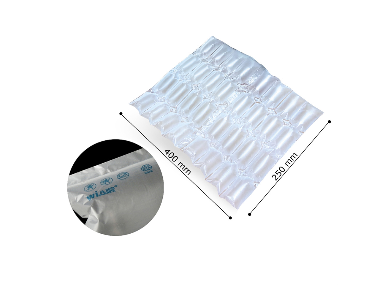 Luftpolsterfolie 400 x 275 mm Luftpolsterfolie 400 x 275 mm