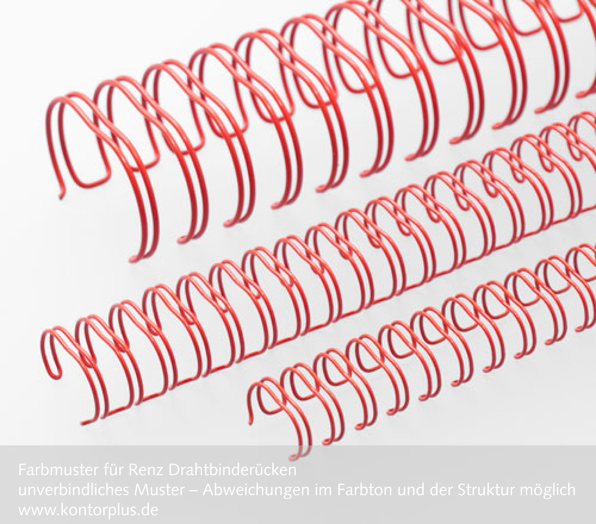 Renz Drahtbinderücken rot Renz Drahtbinderücken rot