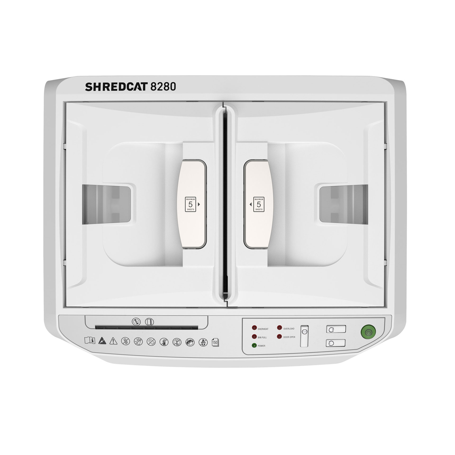 ideal aktenvernichter shredcat 8280 cc-draufsicht ideal aktenvernichter shredcat 8280 cc-draufsicht