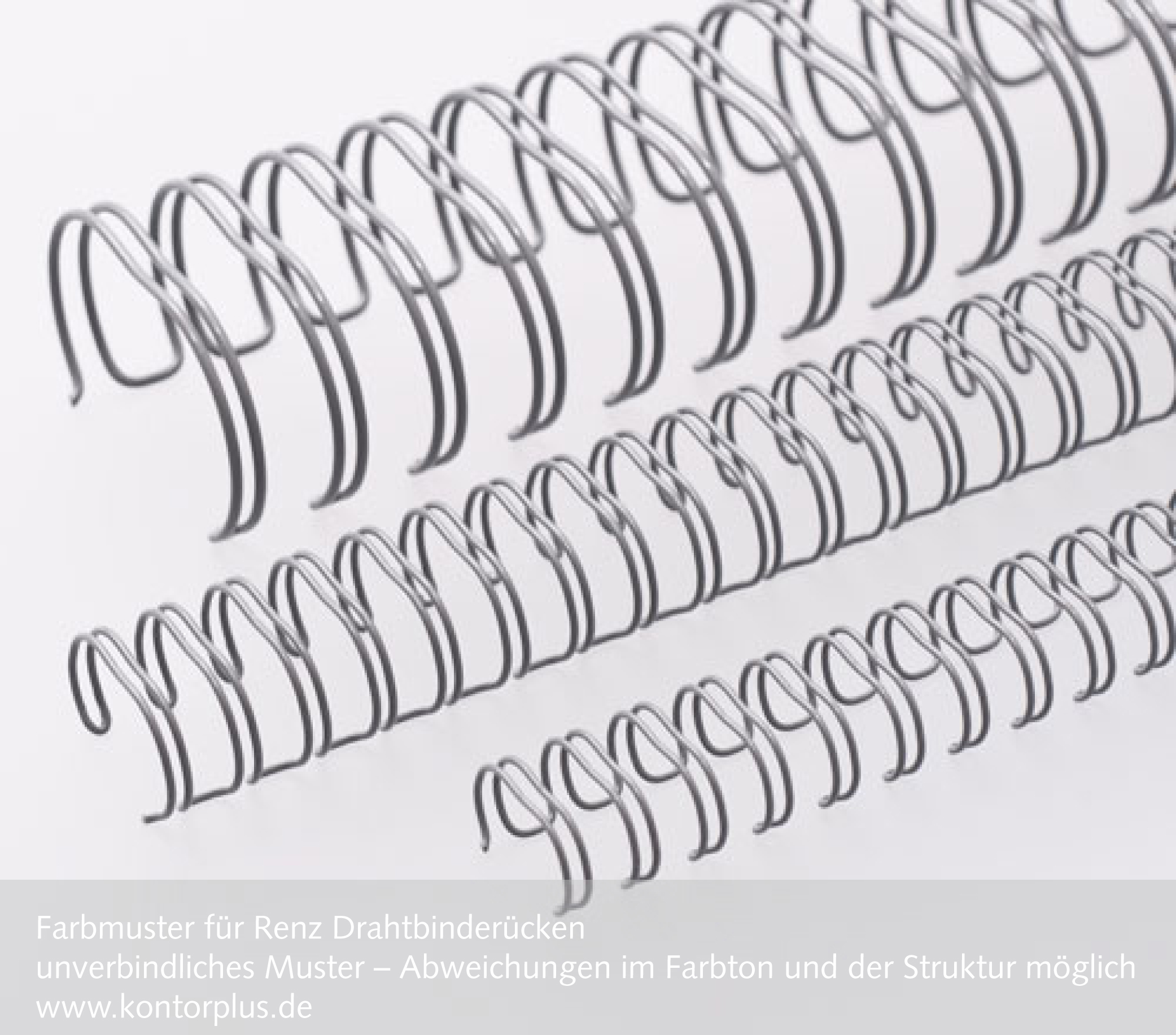 Renz Drahtbinderücken grau Renz Drahtbinderücken