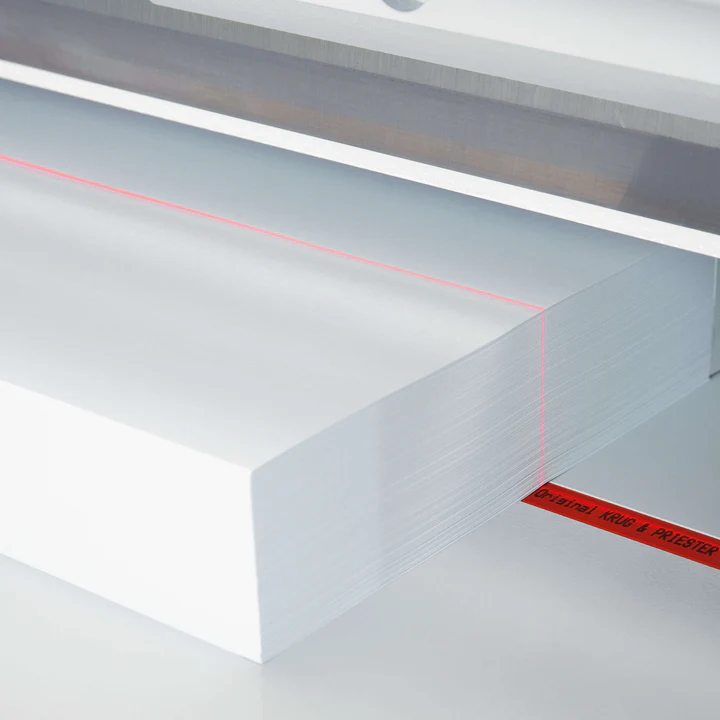 ideal 5260 Stapelschneider - optischer Schnittandeuter