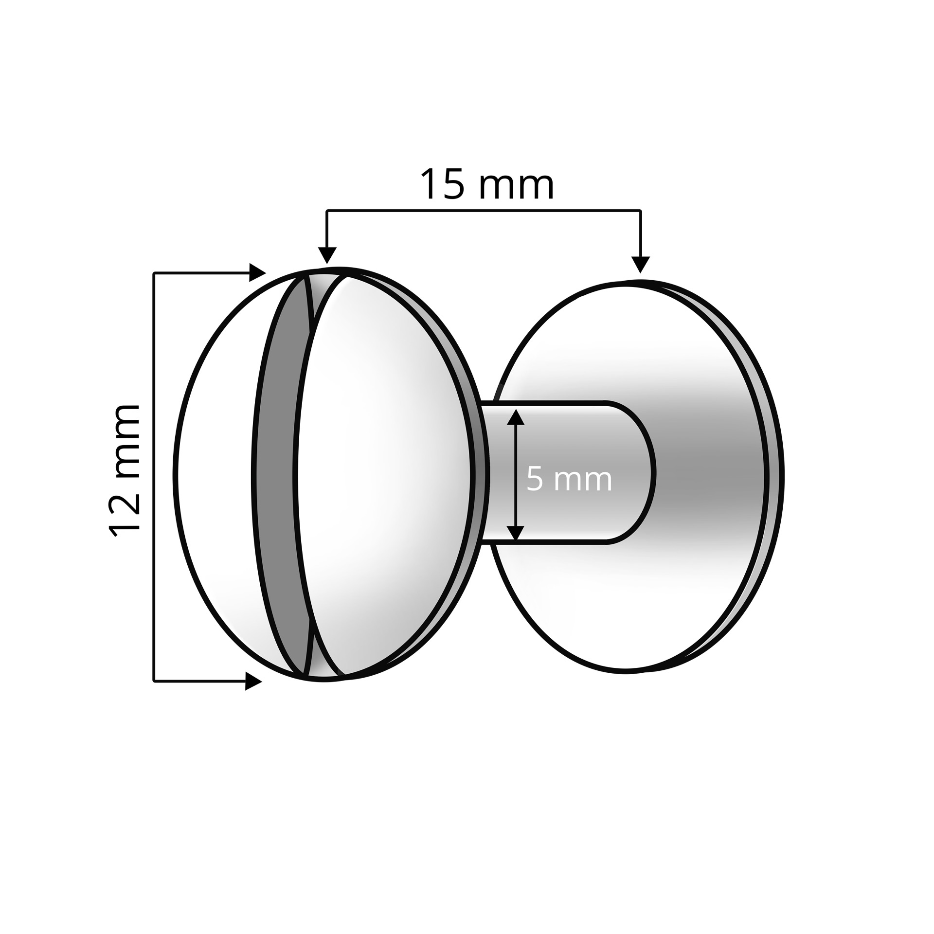 Buchschrauben 15 mm, Kunststoff weiß (für Buchschrauben-Bindung) 1000 Stk Buchschrauben 15 mm, Kunststoff weiß (für Buchschrauben-Bindung) 1000 Stk