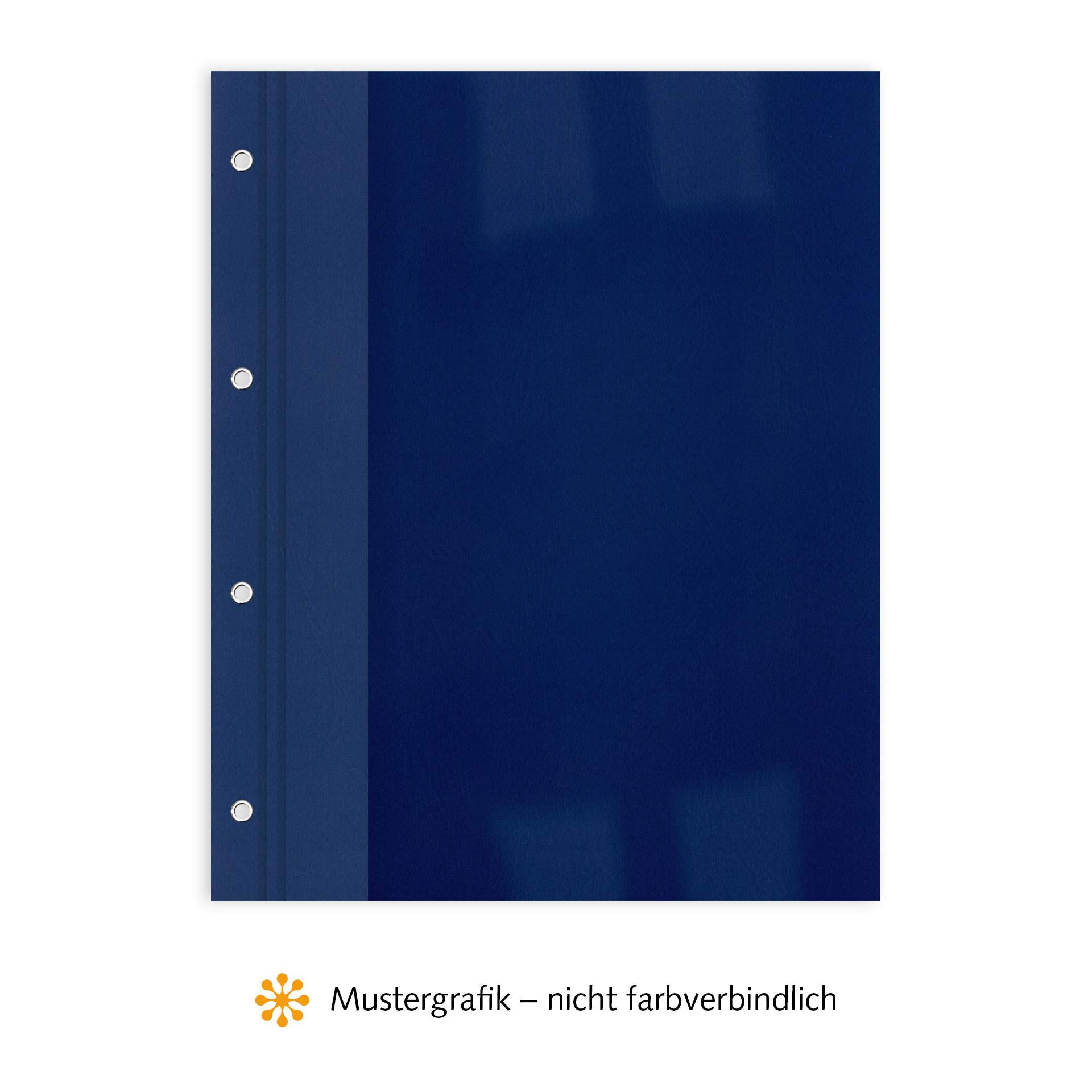 Bilanz- & Bindemappen B2, Vorderseite Folie KLAR transparent, Rückseite Karton Leder, Dunkelblau / Royalblau, innen 8-fach geöst, außen 4-fach geöst, Ösen Eisen vernickelt Bilanz- & Bindemappen B2, Vorderseite Folie KLAR transparent, Rückseite Karton Leder, Dunkelblau / Royalblau, innen 8-fach geöst, außen 4-fach geöst, Ösen Eisen vernickelt