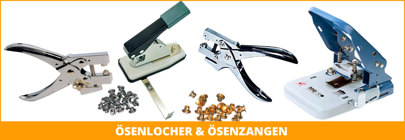 Banner: Öslocher, Ösenlocher, Öszangen, Ösenzangen für Notar und Kanzlei
