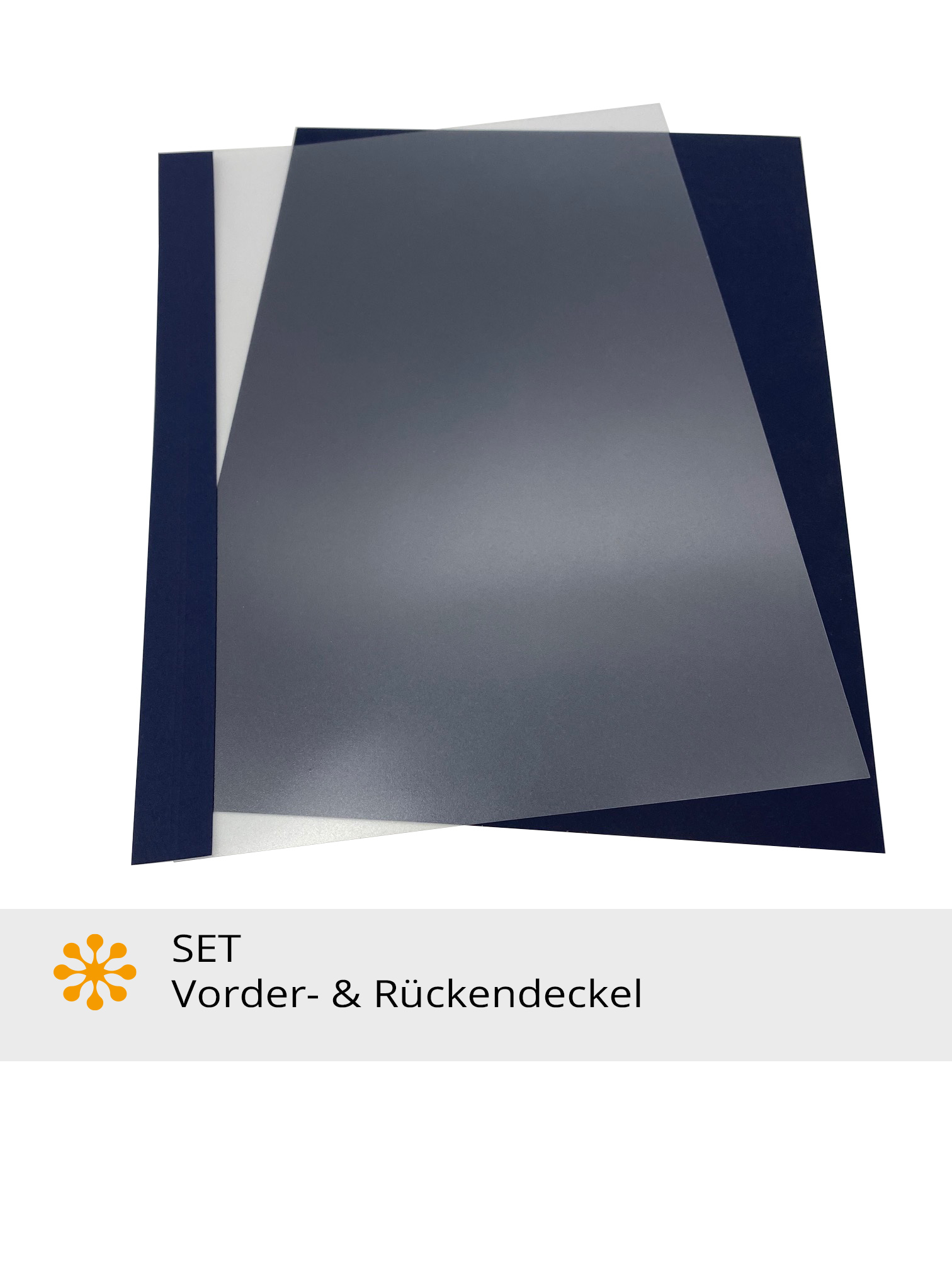 Bindefolien mit Rückendeckel für Sicherheitsbindesysteme Bindefolien mit Rückendeckel für Sicherheitsbindesysteme von GBC, SureBind / VeloBind