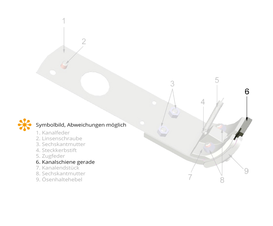 Kanalschiene (gerade) für hang Ösapparat Gerade Kanalschiene für hang Ösapparat bequem online bei KONTORplus bestellen.