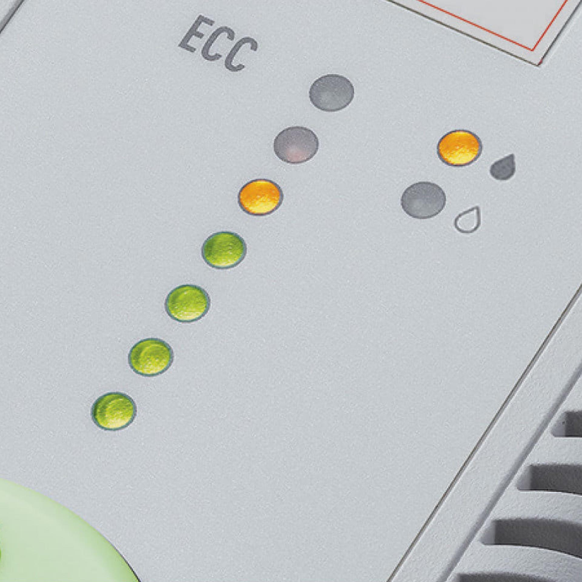 ideal 4005 mc, ansicht der ecc-elektronischen kapazitätskontrolle