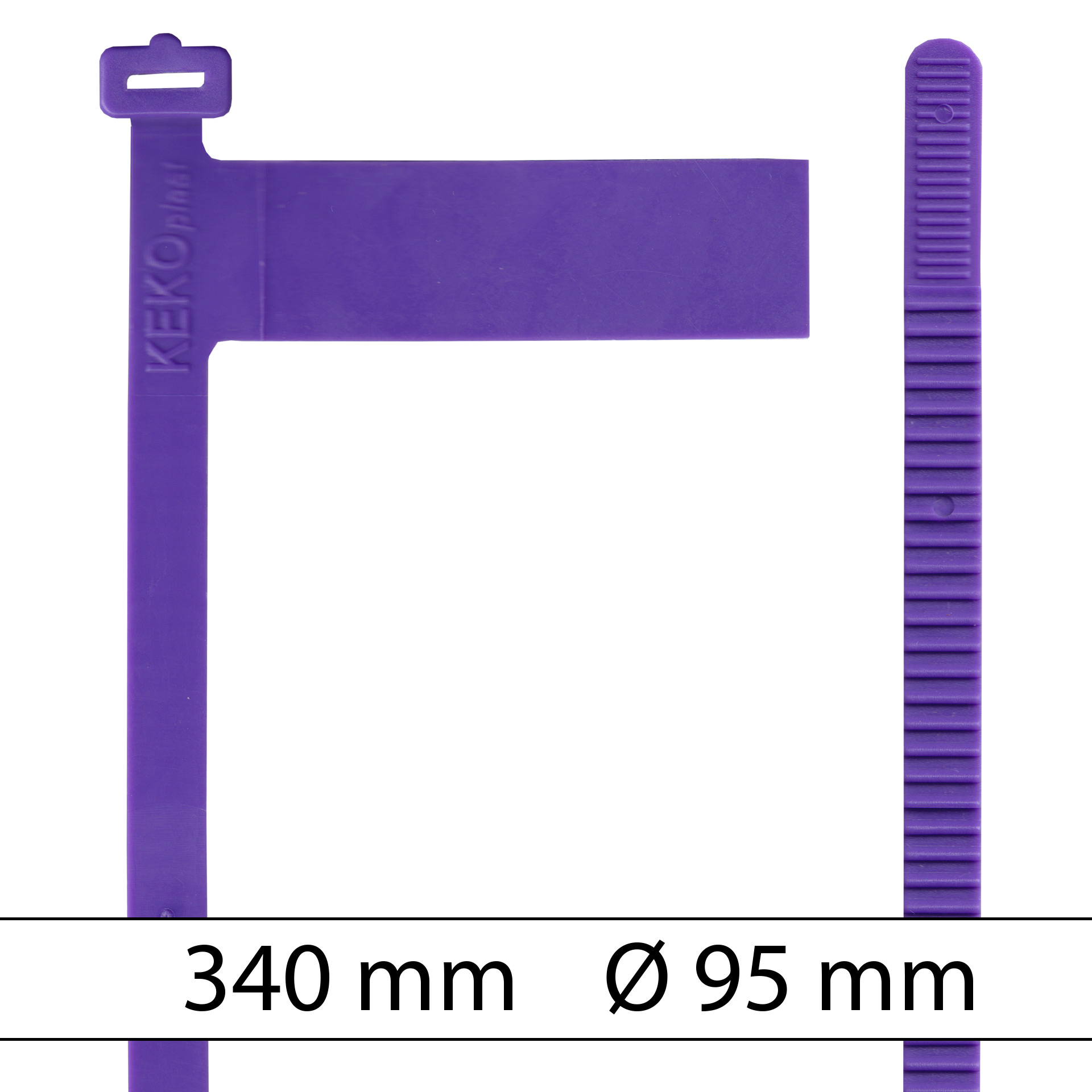 kabelkennzeichnungen lila kabelkennzeichnungen lila 340mm