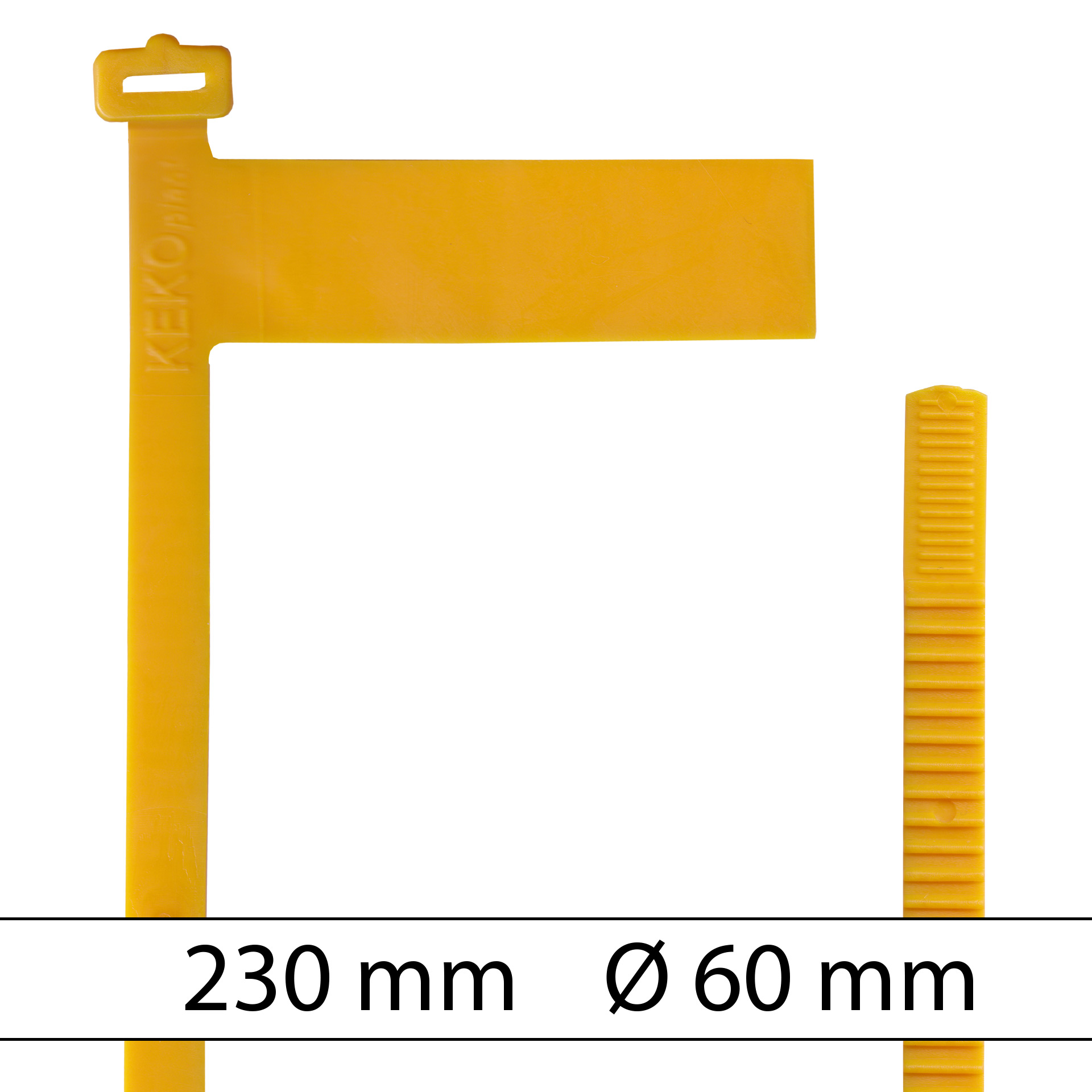 kabelkennzeichnungen gelb 230 mm