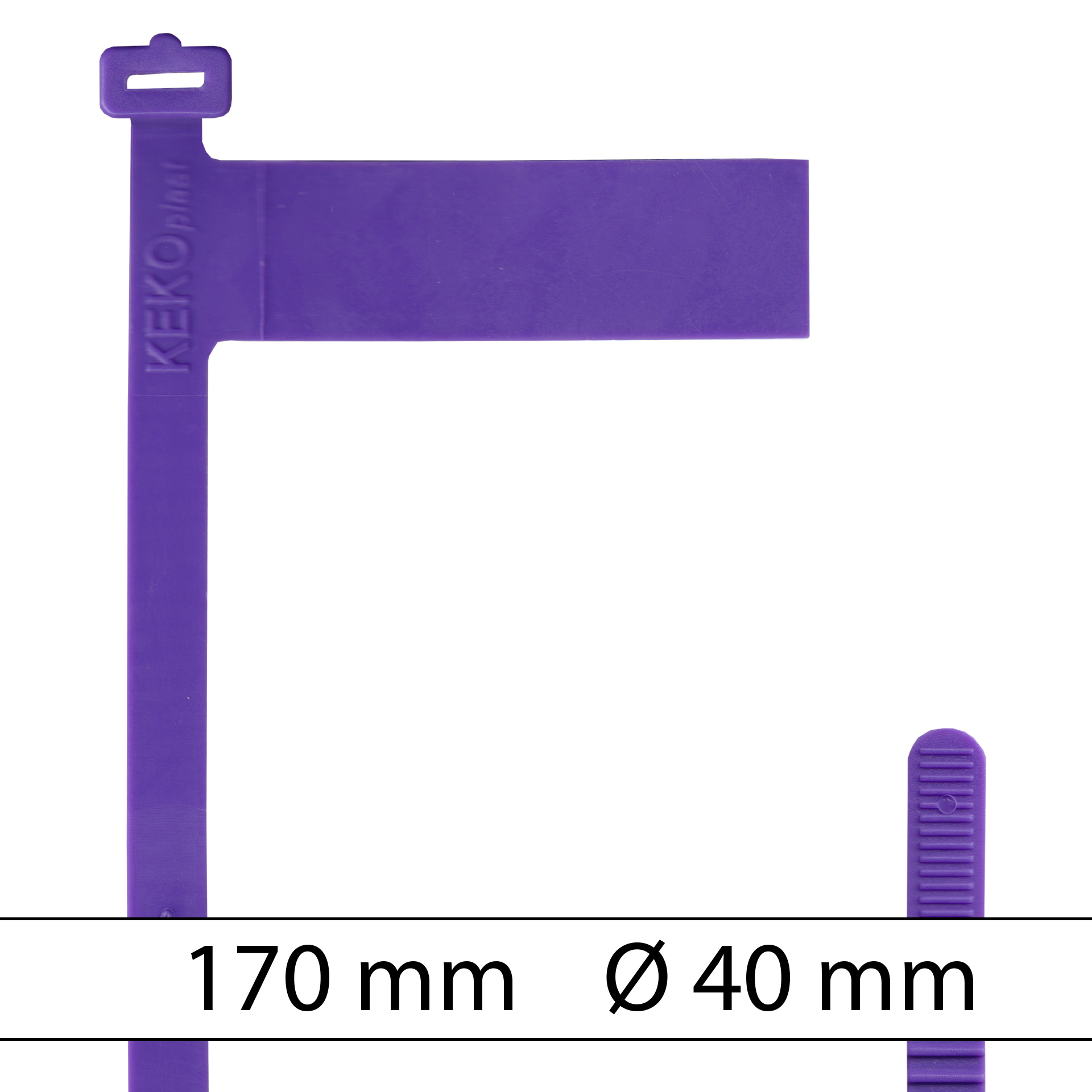 kabelkennzeichnungen lila kabelkennzeichnungen lila 170mm