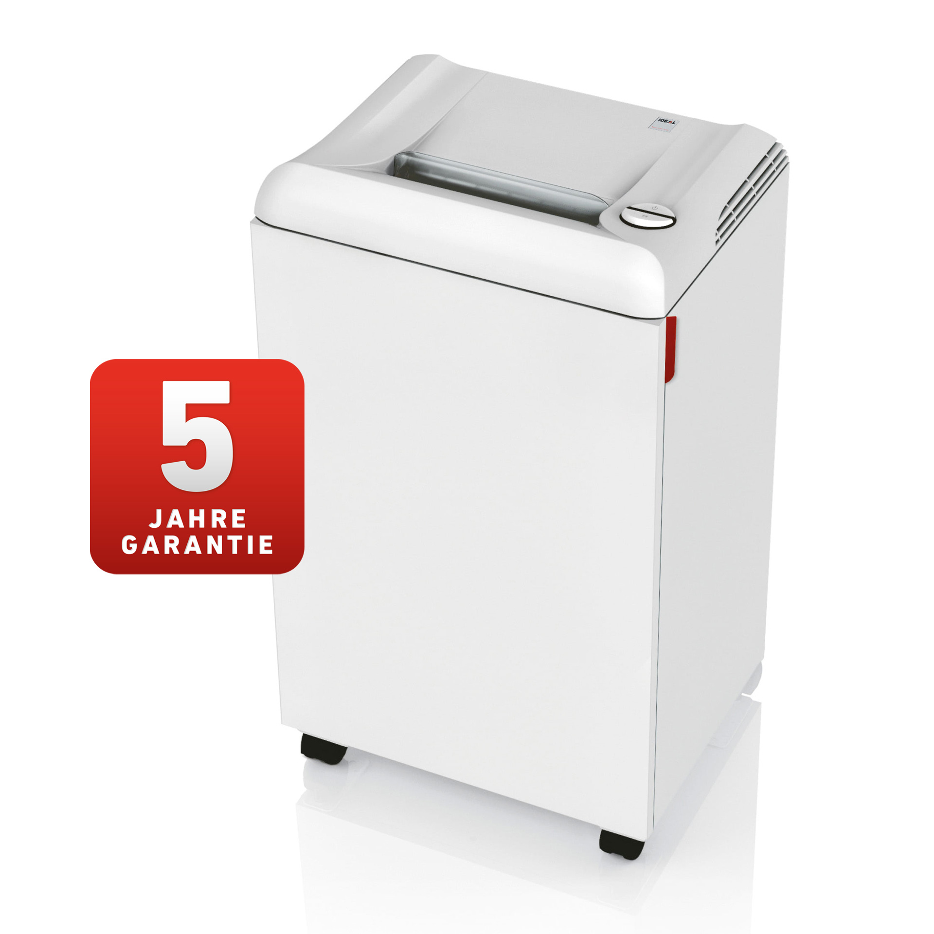 ideal 2503 aktenvernichter auf rollen-rechte vorder-und seitenansicht ideal 2503 aktenvernichter auf rollen, rechte vorder-und seitenansicht