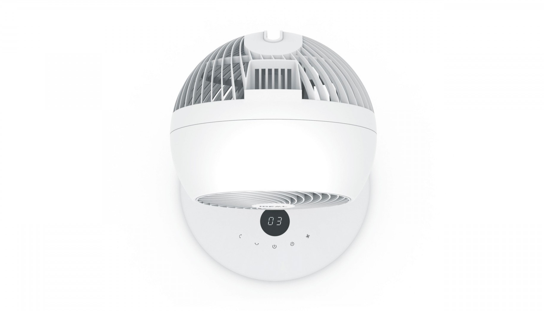 IDEAL Ventilator FAN1 | Ansicht von oben IDEAL Ventilator FAN1 in der Ansicht von oben