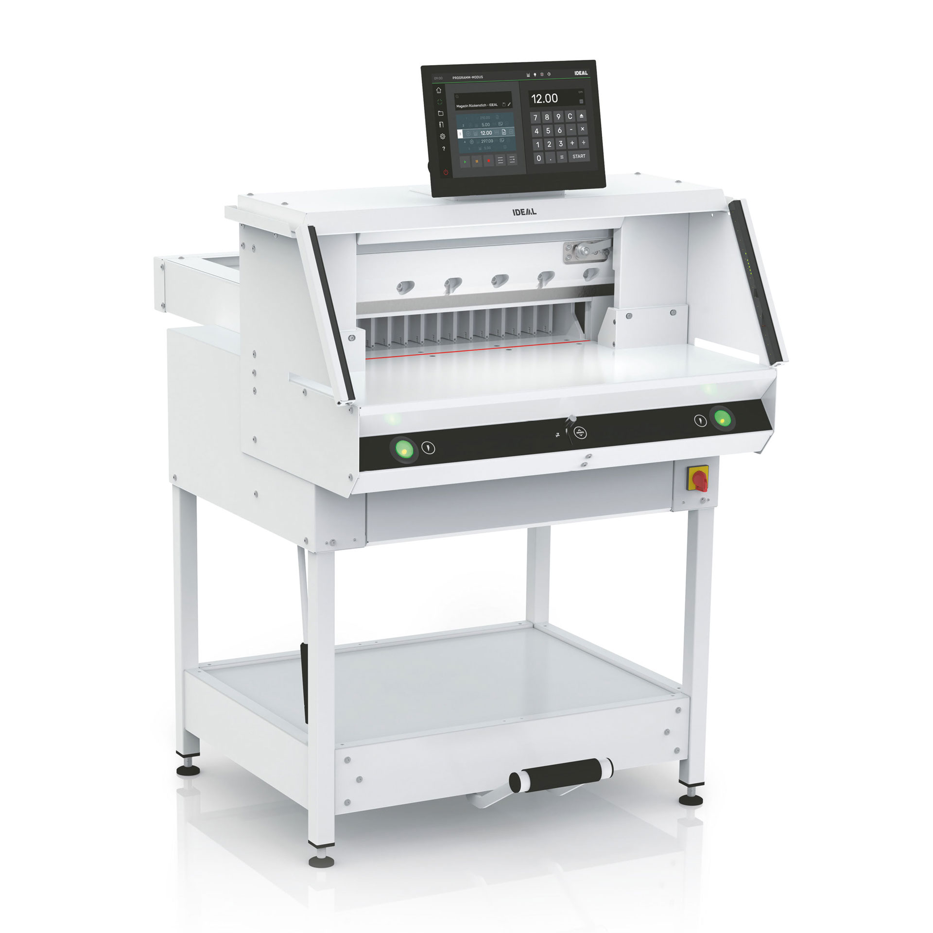 ideal the 56 stapelschneider-programmierbar-linke fontansicht ideal the 56 stapelschneider-programmierbar, linke fontansicht