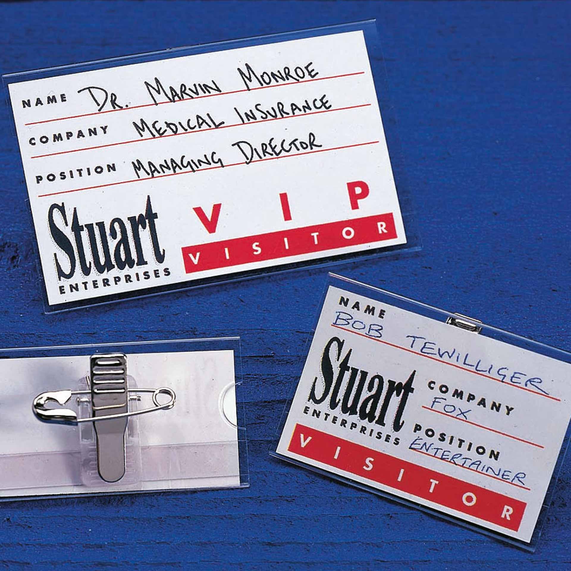 Clip mit Sicherheitsnadel Clip mit Sicherheitsnadel