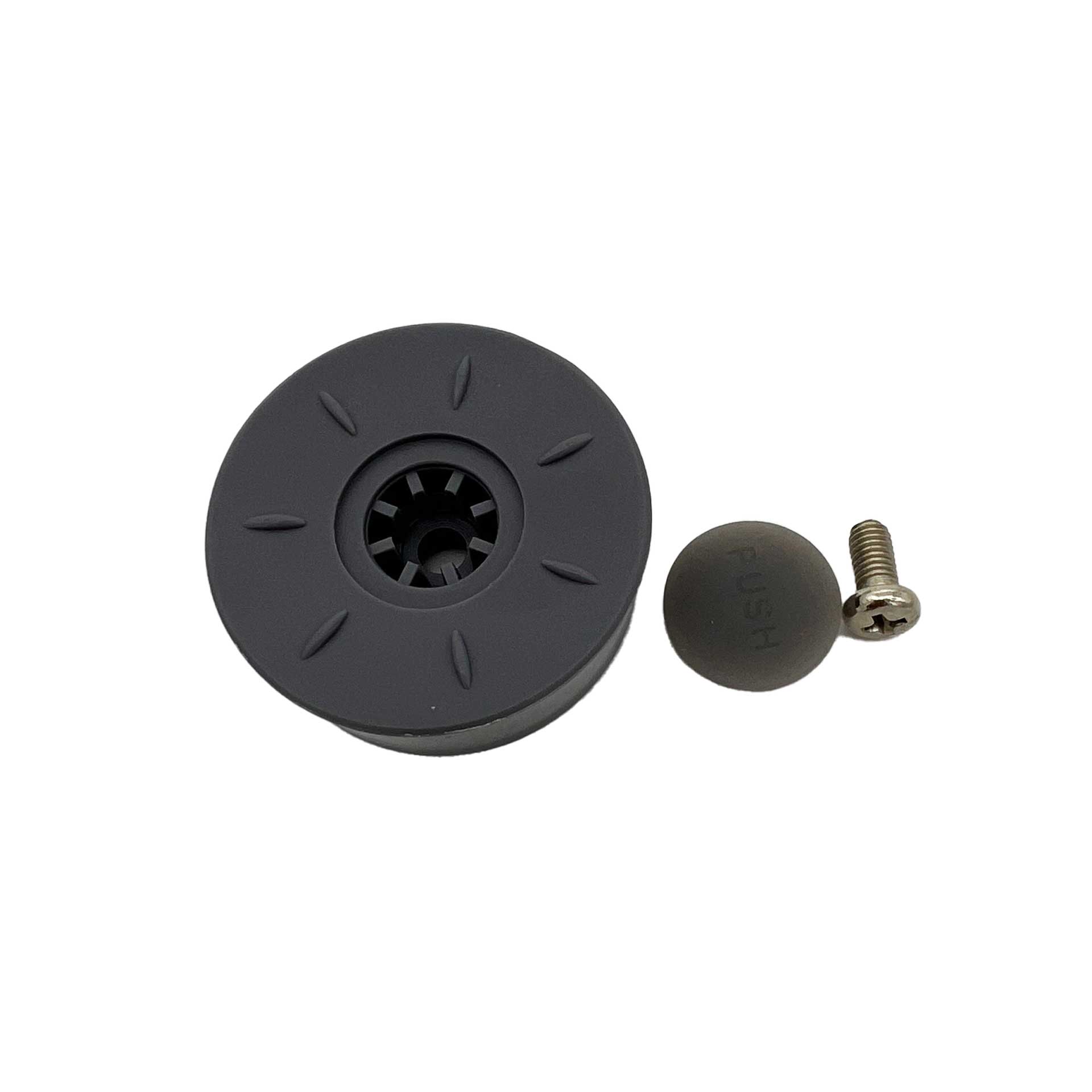 Pressknopf-Set (PUSH-Button) für DUO 35 PREMIUM, Combilocher N35 & DUO 35 TOP Ösgerät Pressknopf-Set (PUSH-Button) für DUO 35 PREMIUM, Combilocher N35 & DUO 35 TOP Ösgerät