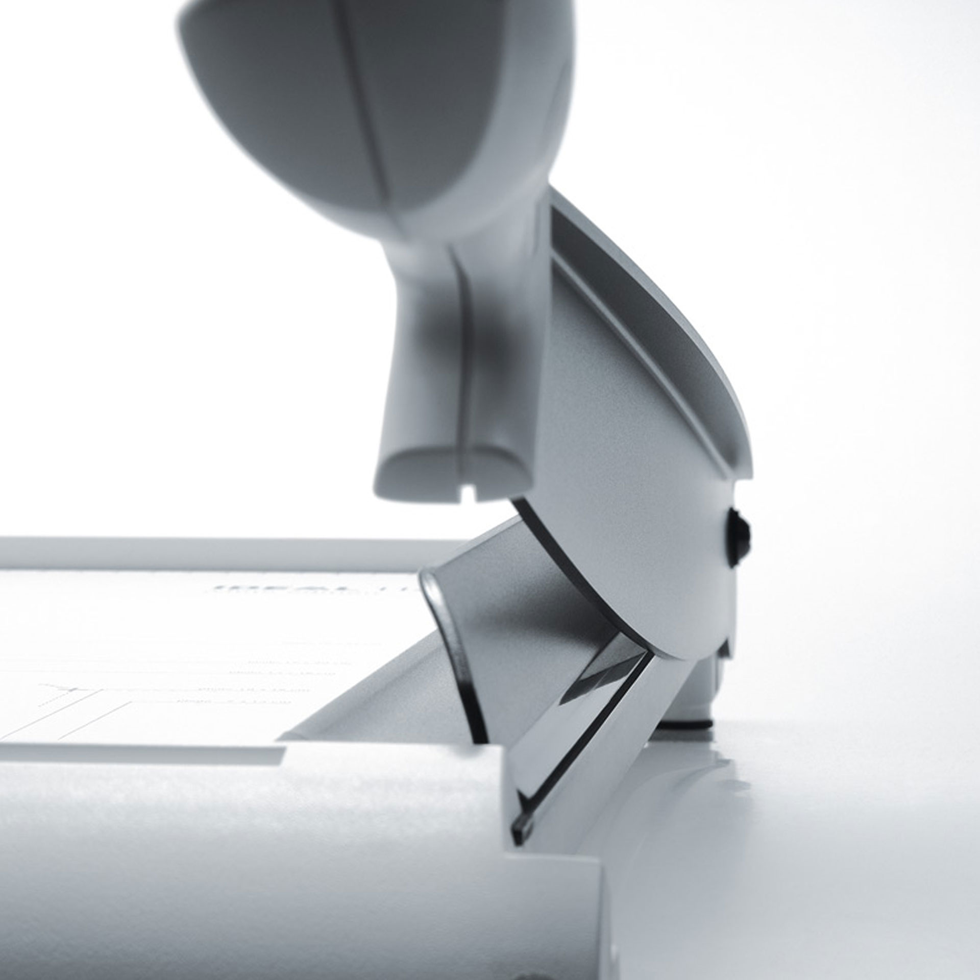 ideal 1142 hebelschneider-ansicht vom schnittlinienanzeiger