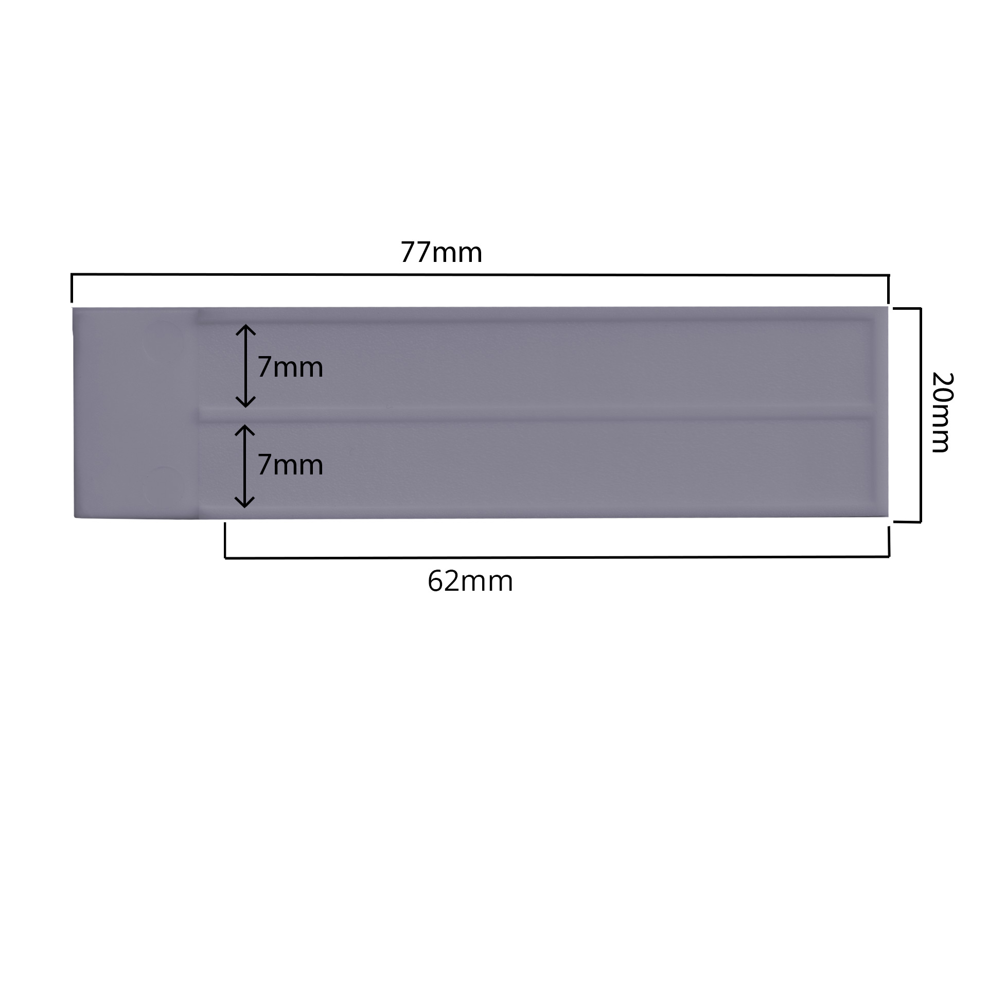 Kabelkennzeichnungsfähnchen Maße Kabelkennzeichnungsfähnchen Maße