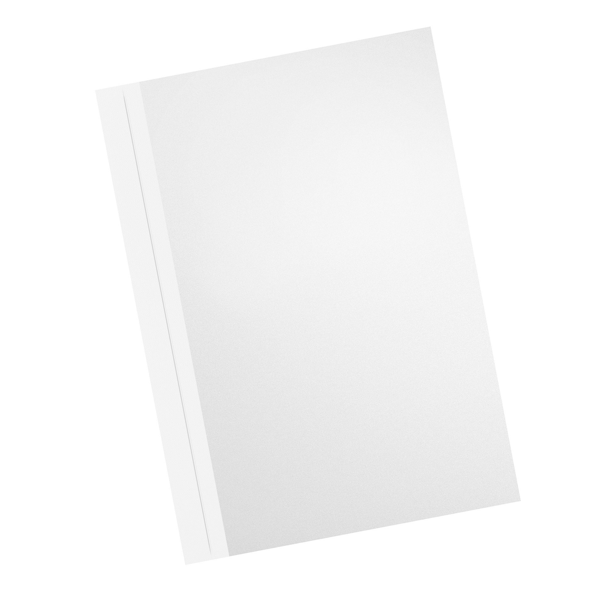 Bindefolien MATT transparent mit Randstreifen | SureBind / Velobind Cover | Prestige GBC - Weiß ohne Rückendeckel Bindefolien MATT transparent mit Randstreifen | SureBind / Velobind Cover | Prestige GBC - Weiß ohne Rückendeckel