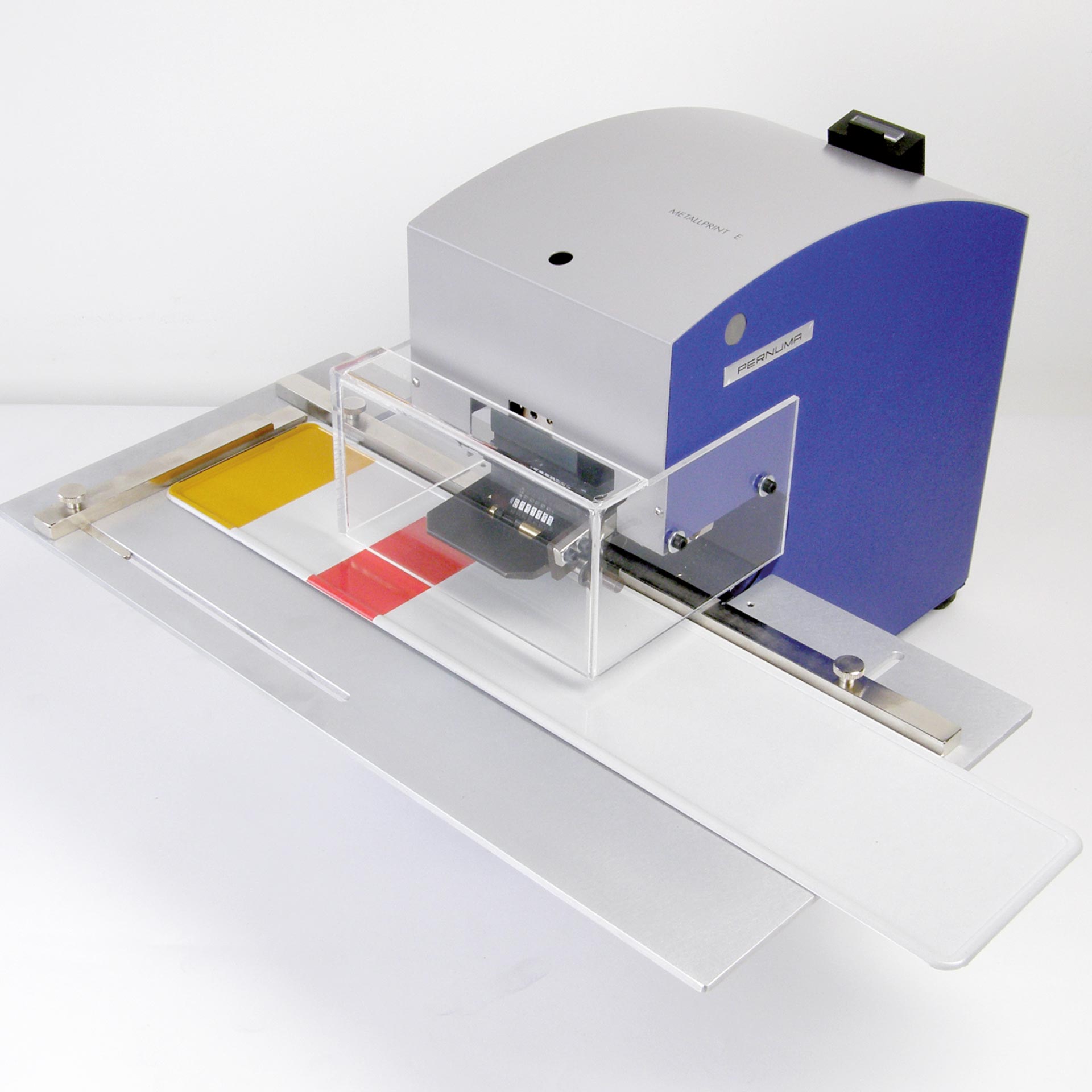 PERNUMA METALLPRINT E Metallprägemaschine  PERNUMA METALLPRINT E Metallprägemaschine anwednungsbeispiel - online kaufen