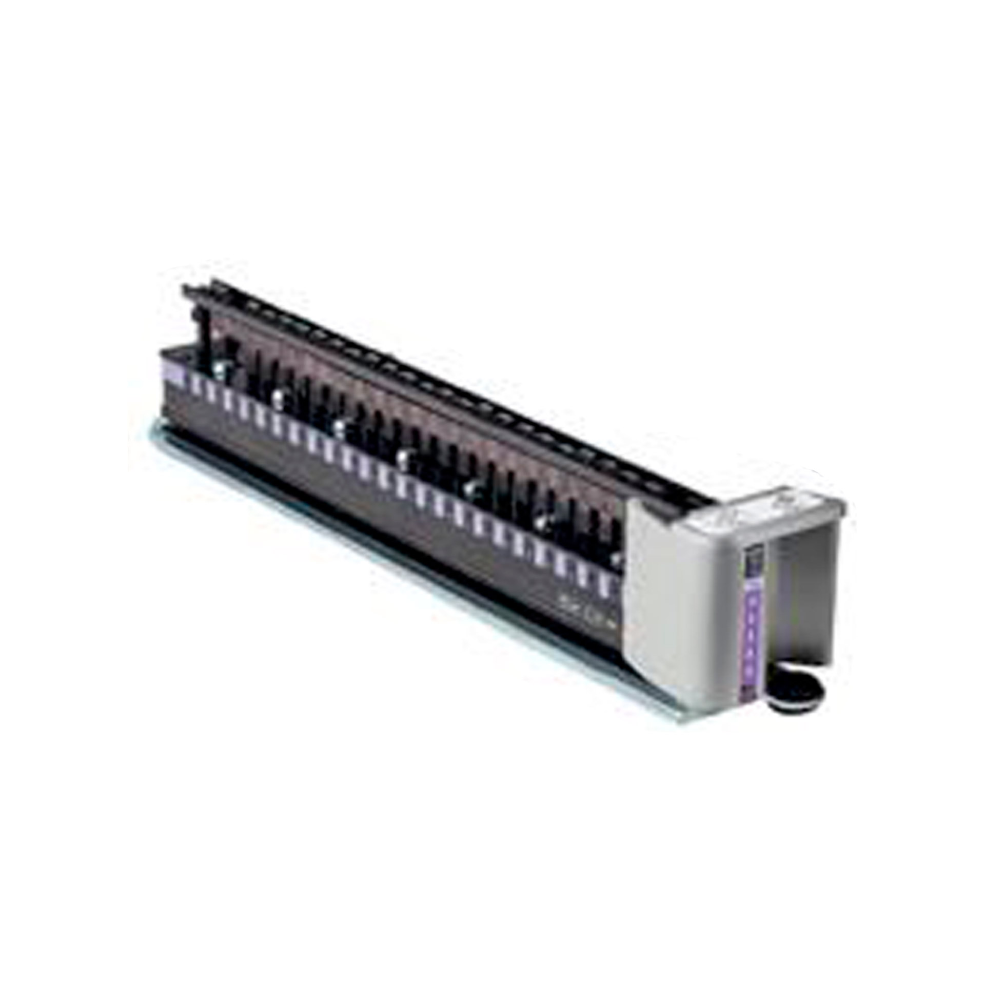 Stanzwerkzeug für Plastikbindung, US Teilung, 14,28 mm, Rechteckloch, 21 Ringe (für GBC Magnapunch 2.0 / TM Pro) Stanzwerkzeug für Plastikbindung, US Teilung, 14,28 mm, Rechteckloch, 21 Ringe (für GBC Magnapunch 2.0 / TM Pro)