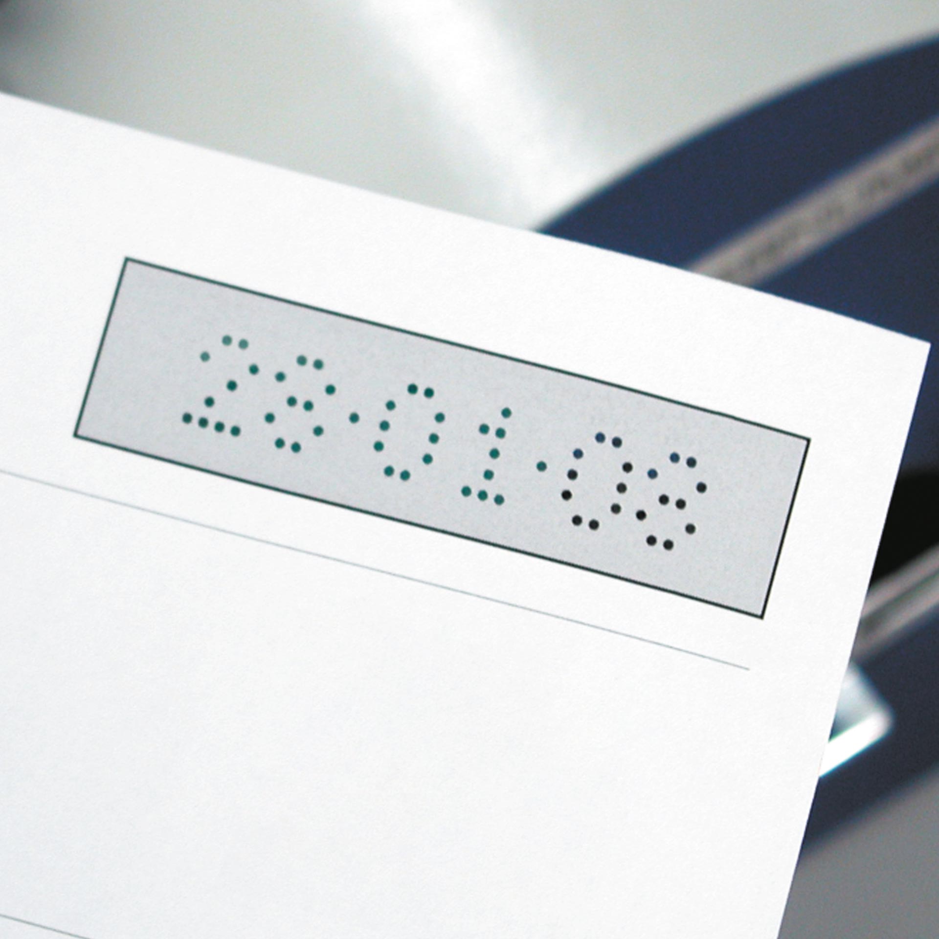 PERNUMA PERFOSET Perforiermaschine Datum Perforiert Perforierung der PERNUMA PERFOSET I/D Perforiermaschine Datum