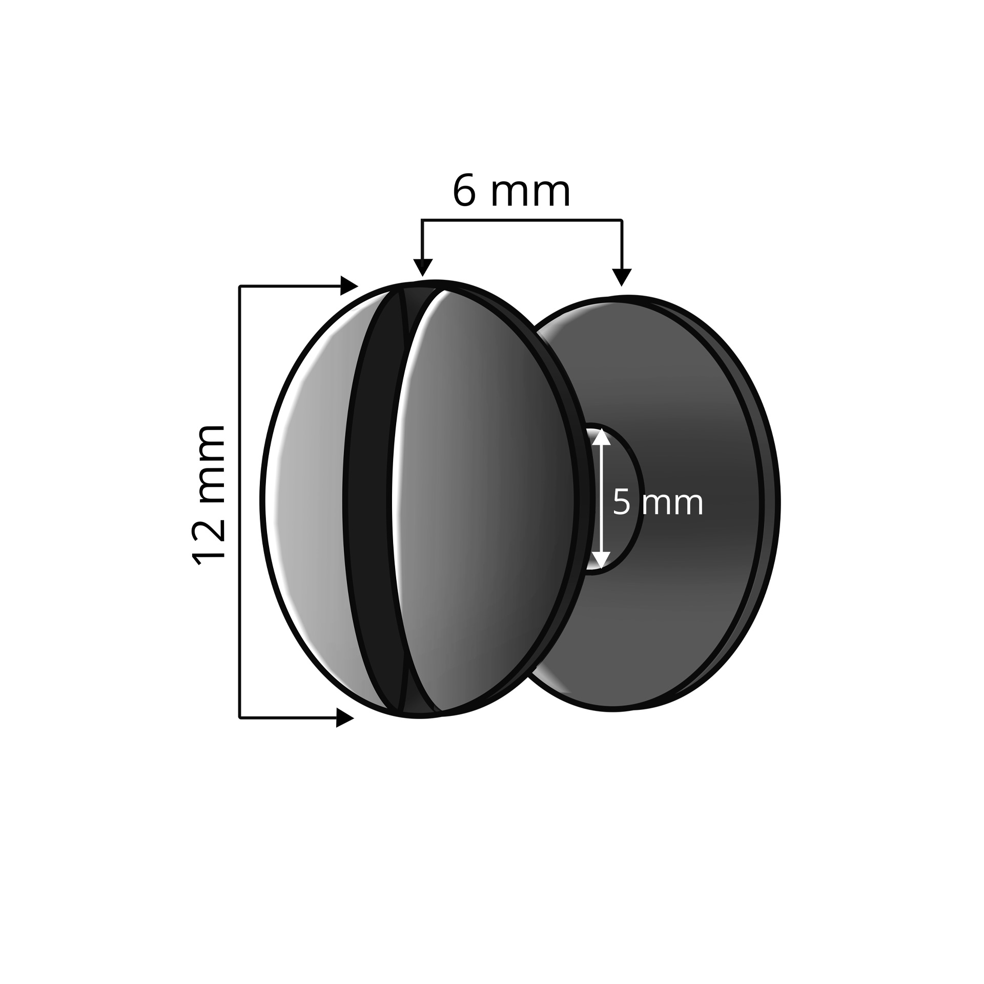 Buchschrauben 6 mm, Kunststoff schwarz matt (für Buchschrauben-Bindung) 1000 Stk Buchschrauben 6 mm, Kunststoff schwarz matt (für Buchschrauben-Bindung) 1000 Stk