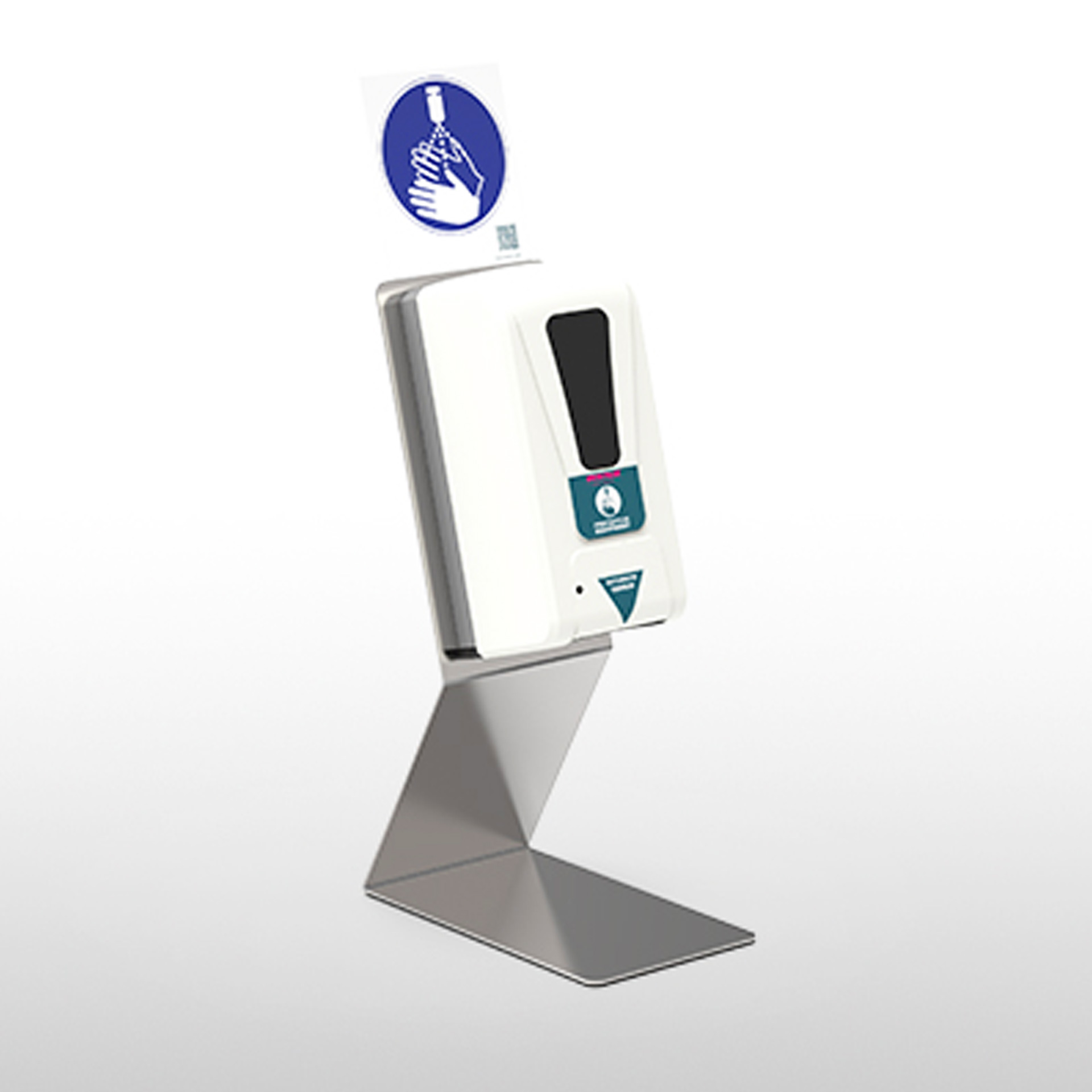 RENZ Desinfektionsspender mit Tischständer gg. Corona RENZ Desinfektionsspender mit Tischständer gg. Corona