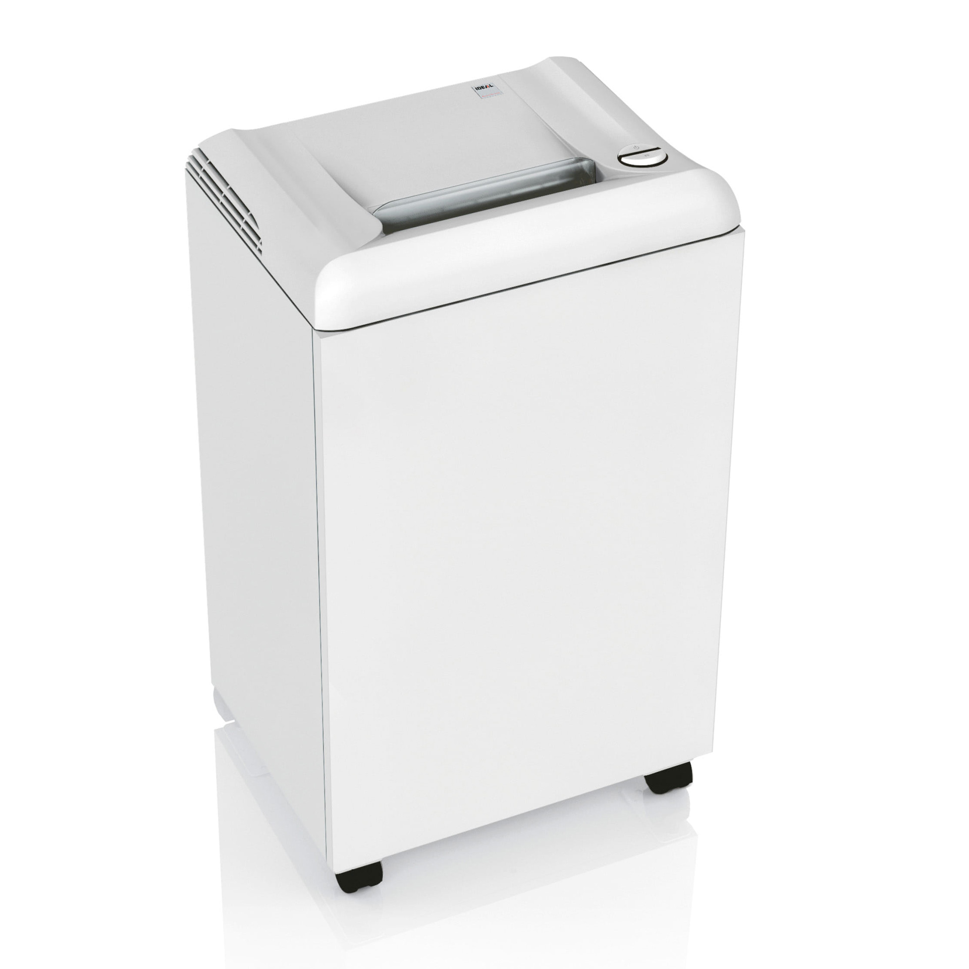 ideal 2503 aktenvernichter auf rollen, linke vorder-und seitenansicht ideal 2503 aktenvernichter auf rollen, linke vorder-und seitenansicht