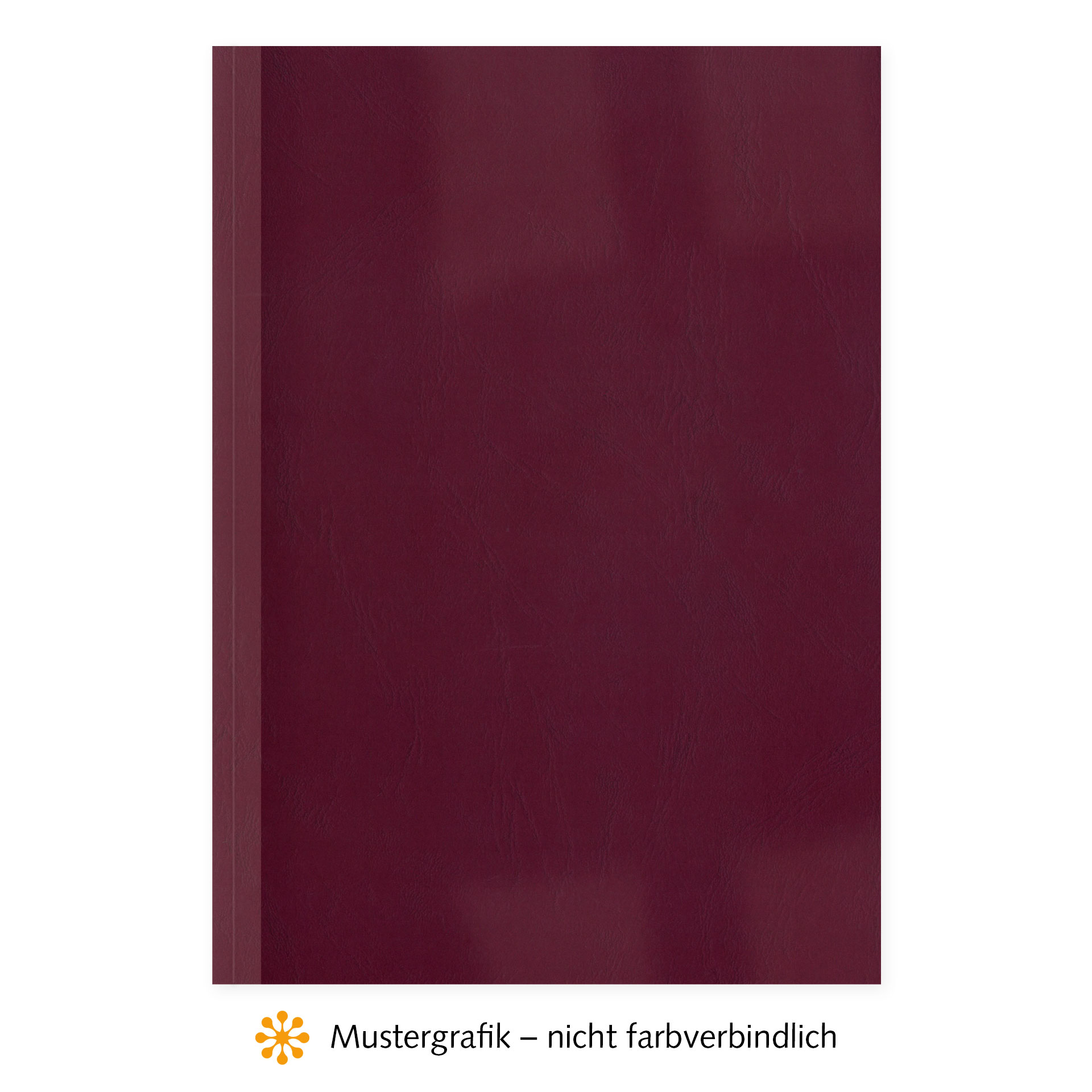 Thermobindemappen | Premium - KLAR transparente Vorderseite