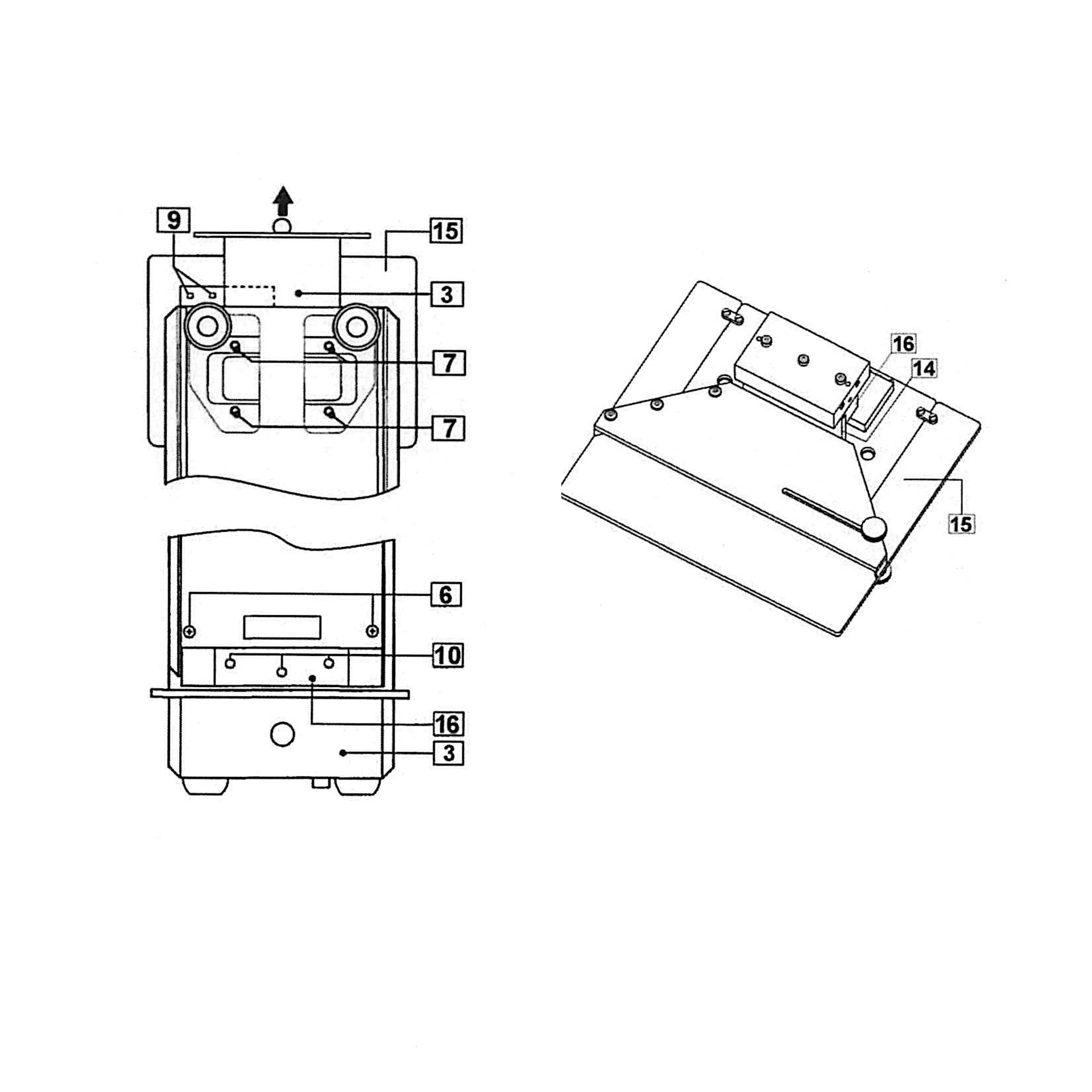 Pernuma Schnittplatte messer Pernuma Schnittplatte messer