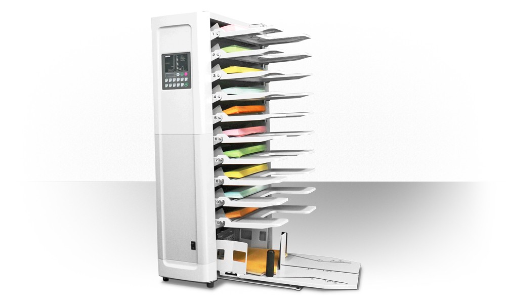 Zusammentragmaschine Superfax EC-4800 für-Broschürenhefter Beispielbild