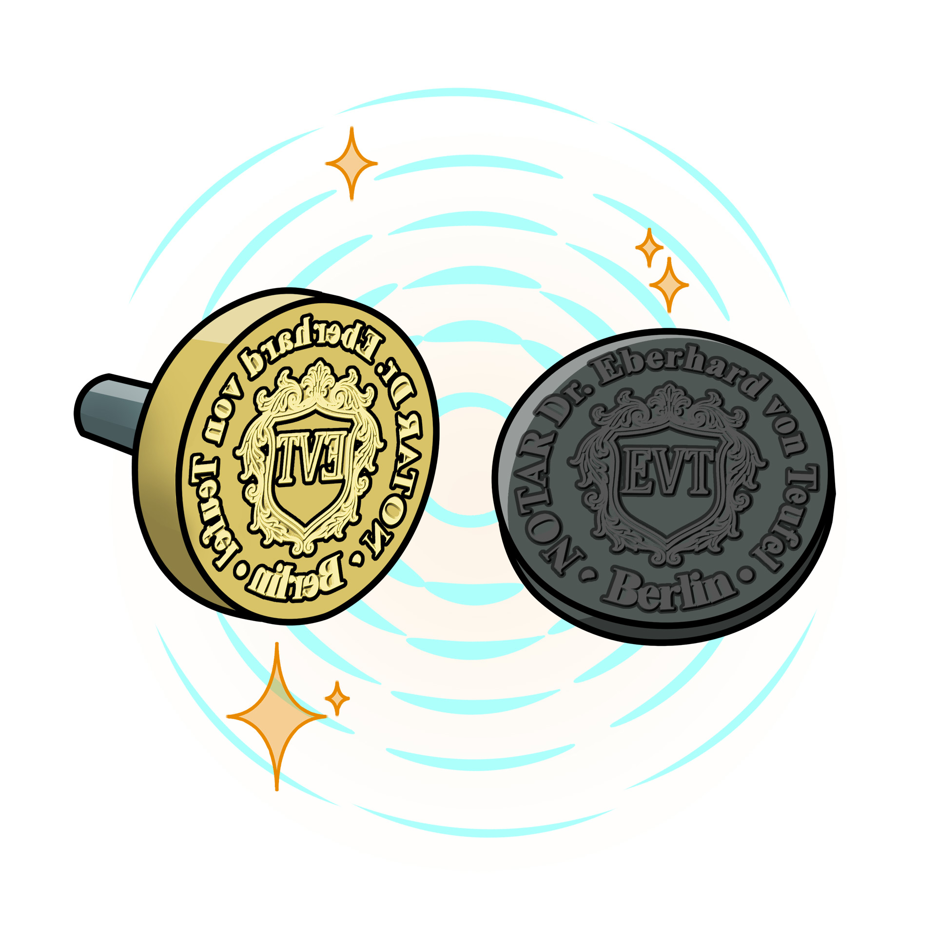 Service für Siegel-Reinigung (mit Ultraschall) Service für Siegel-Reinigung (mit Ultraschall)