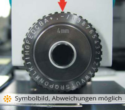 Ersatzprägerad-Metallprint Prägerad als Ersatzteil für PERNUMA Metallprint SP Prägemaschine