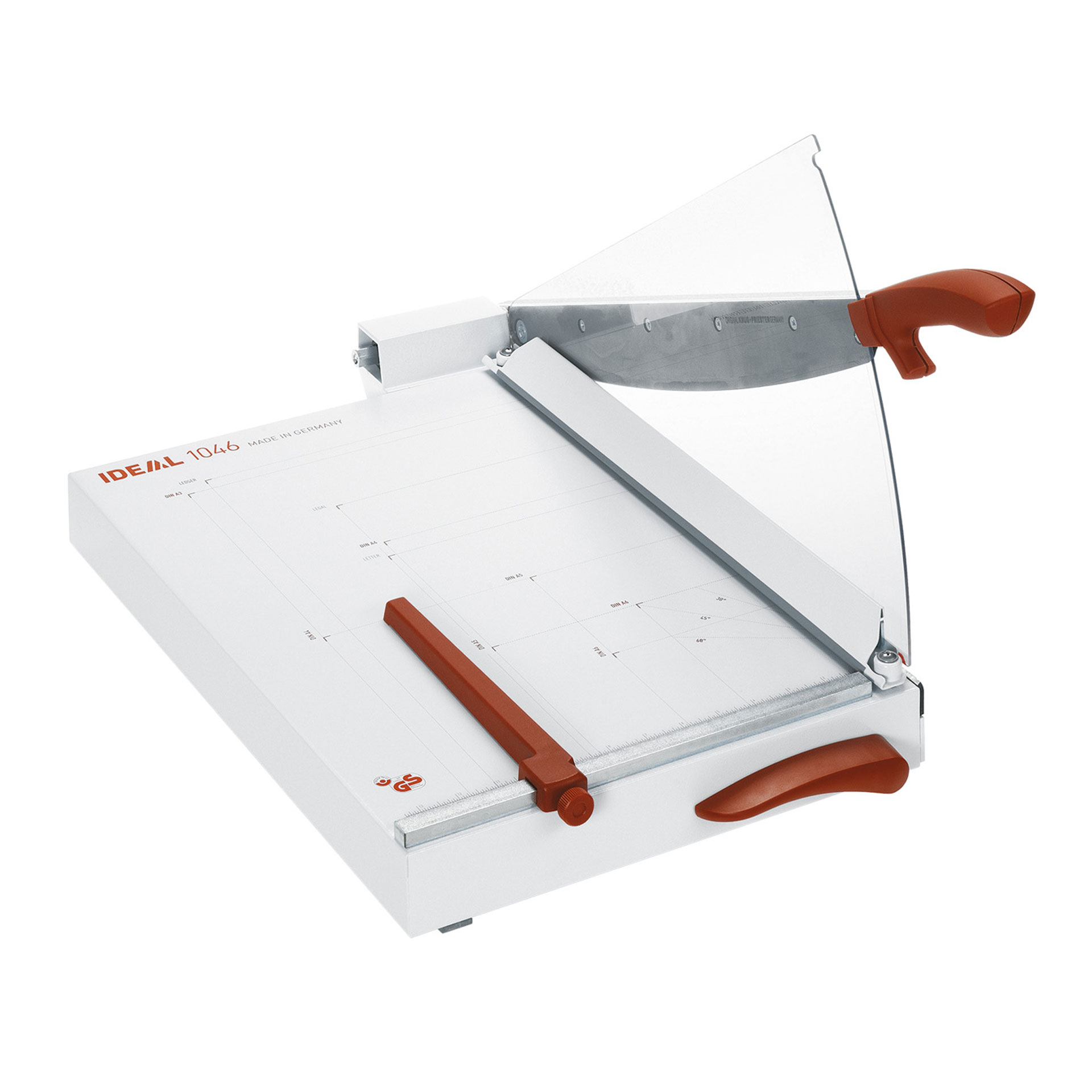 ideal 1046 hebelschneider-draufsicht ideal 1046 hebelschneider, draufsicht