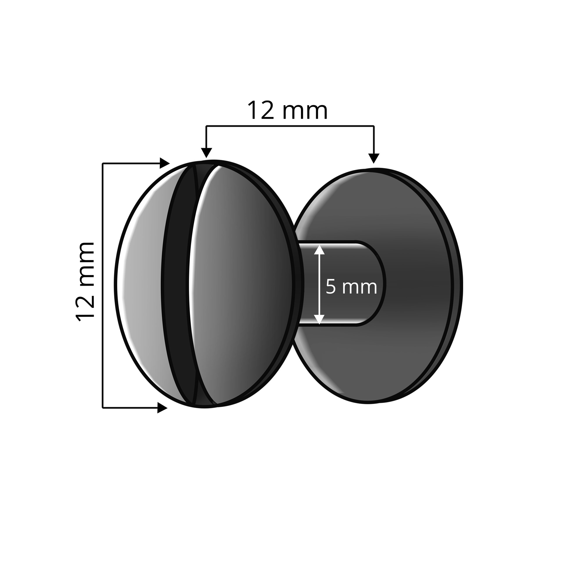 Buchschrauben 12 mm, Kunststoff schwarz matt (für Buchschrauben-Bindung) 1000 Stk Buchschrauben 12 mm, Kunststoff schwarz matt (für Buchschrauben-Bindung) 1000 Stk