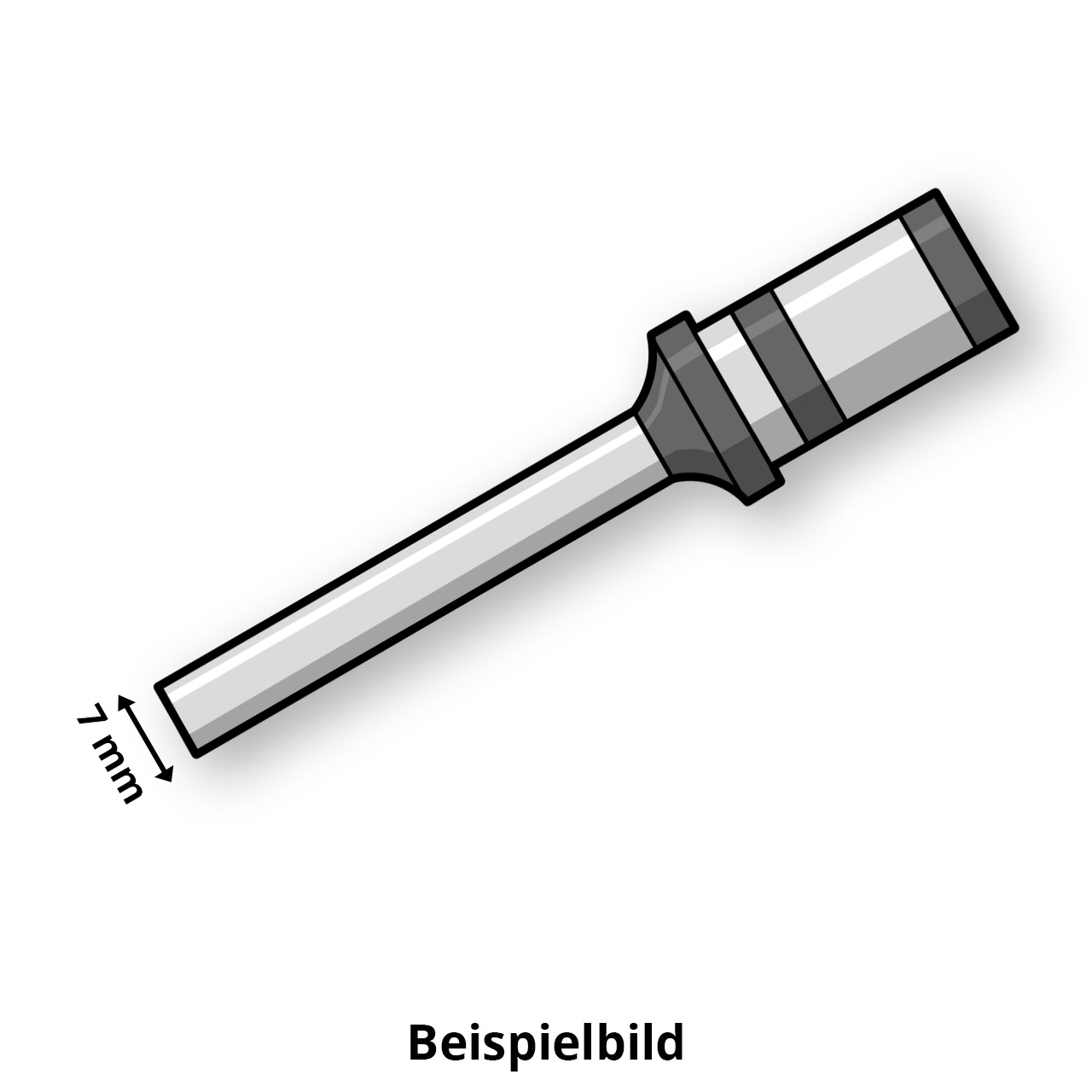 Lochpfeife / Ersatzbohrer für HANG PowerPunch D Ø 7 mm 