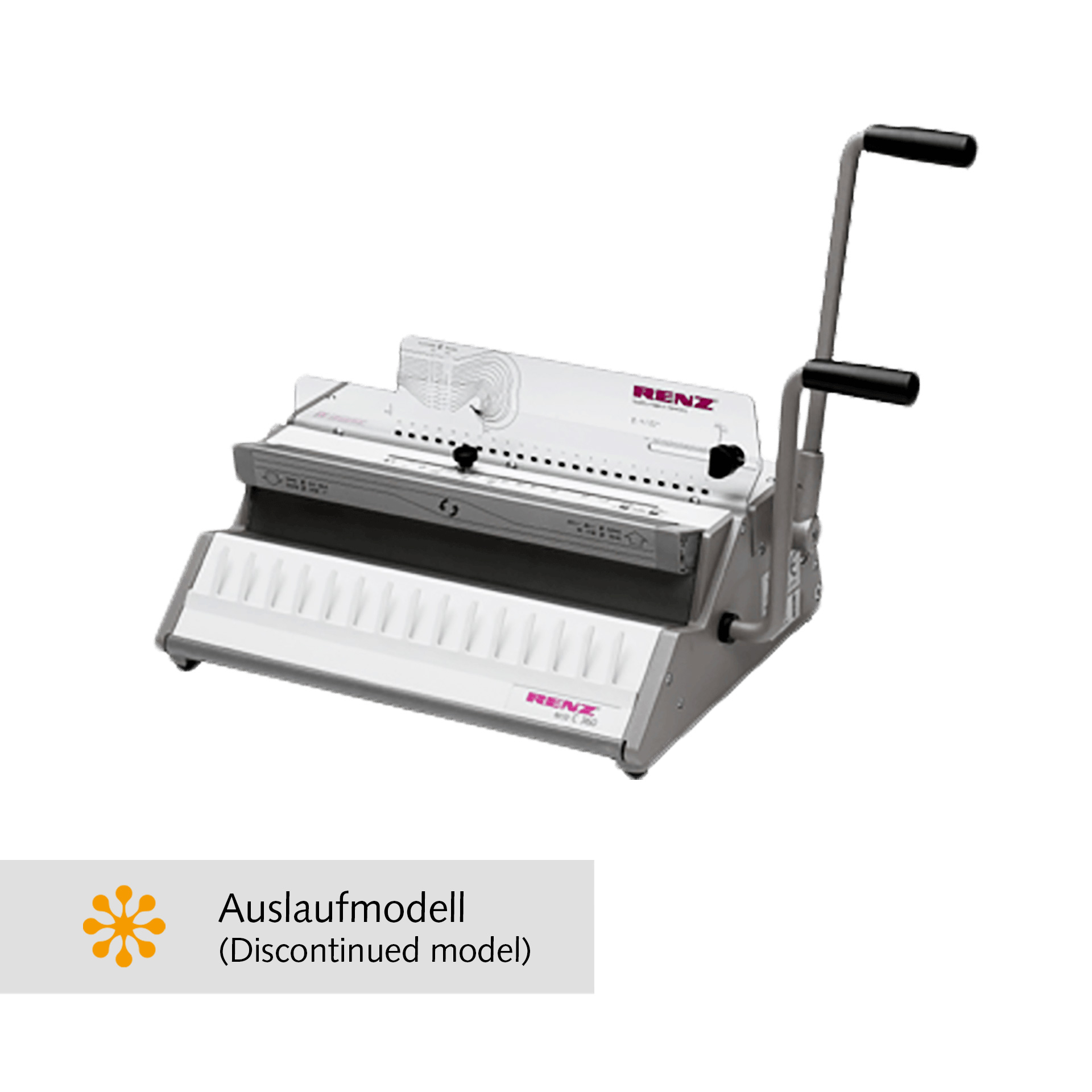 RENZ eco C 360 Drahtbindegerät | 2:1 Teilung RENZ eco C 360 Drahtbindegerät | 2:1 Teilung