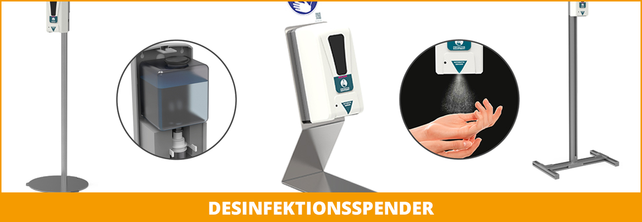 Desinfektionsspender & Desinfektionsmittelspender kaufen!