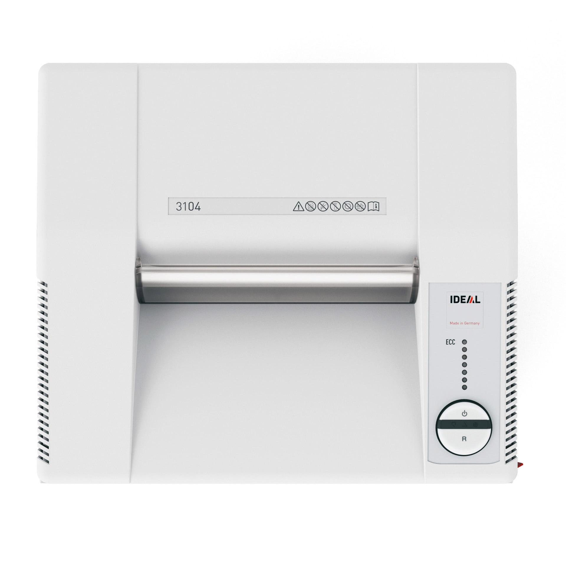 ideal 3104 cc aktenvernichter-draufsicht ideal 3104 cc aktenvernichter-draufsicht