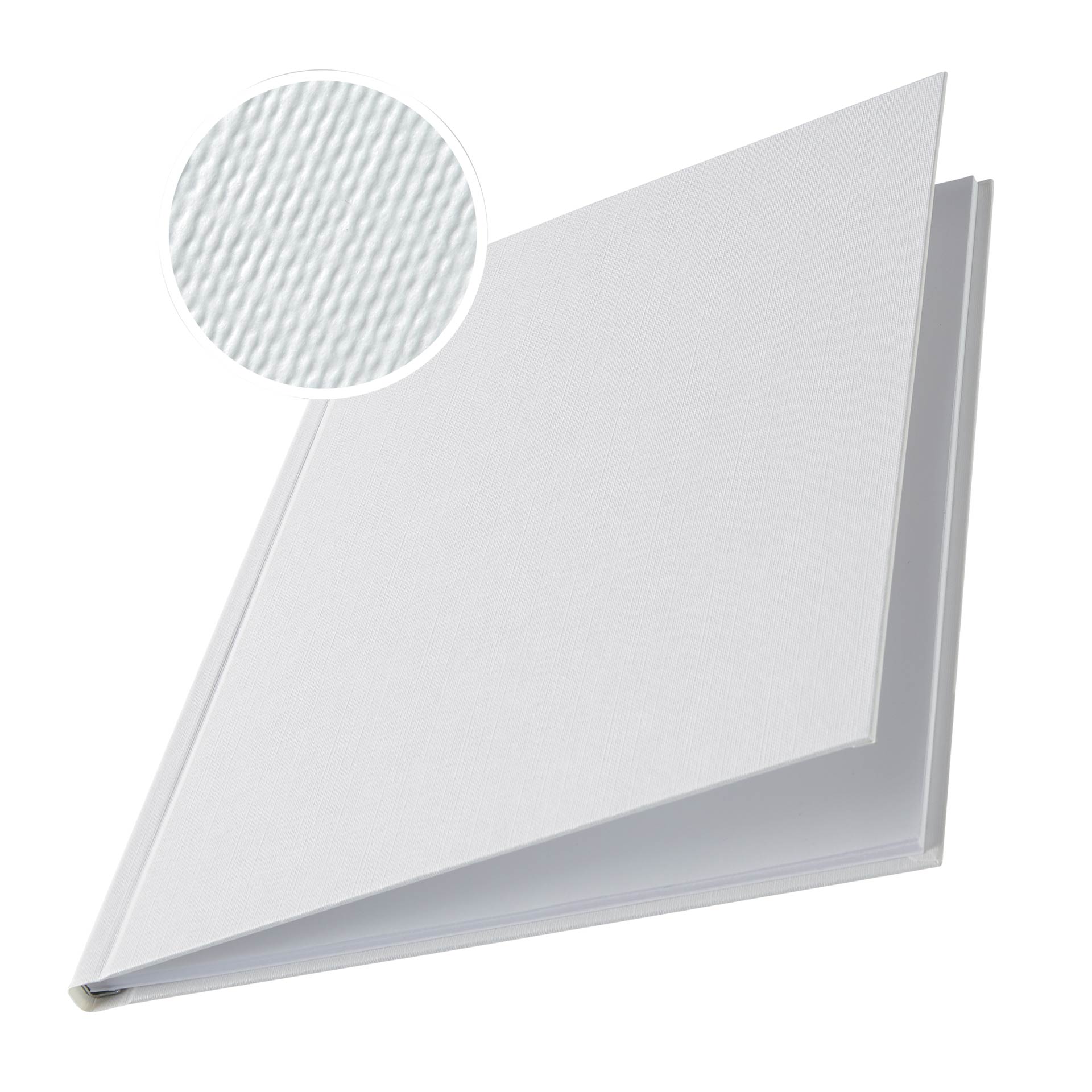 LEITZ Buchbindemappen Hardcover ImpressBind [AA] DIN A4, Weiß, 10 bis 35 Seiten, 3,5 mm