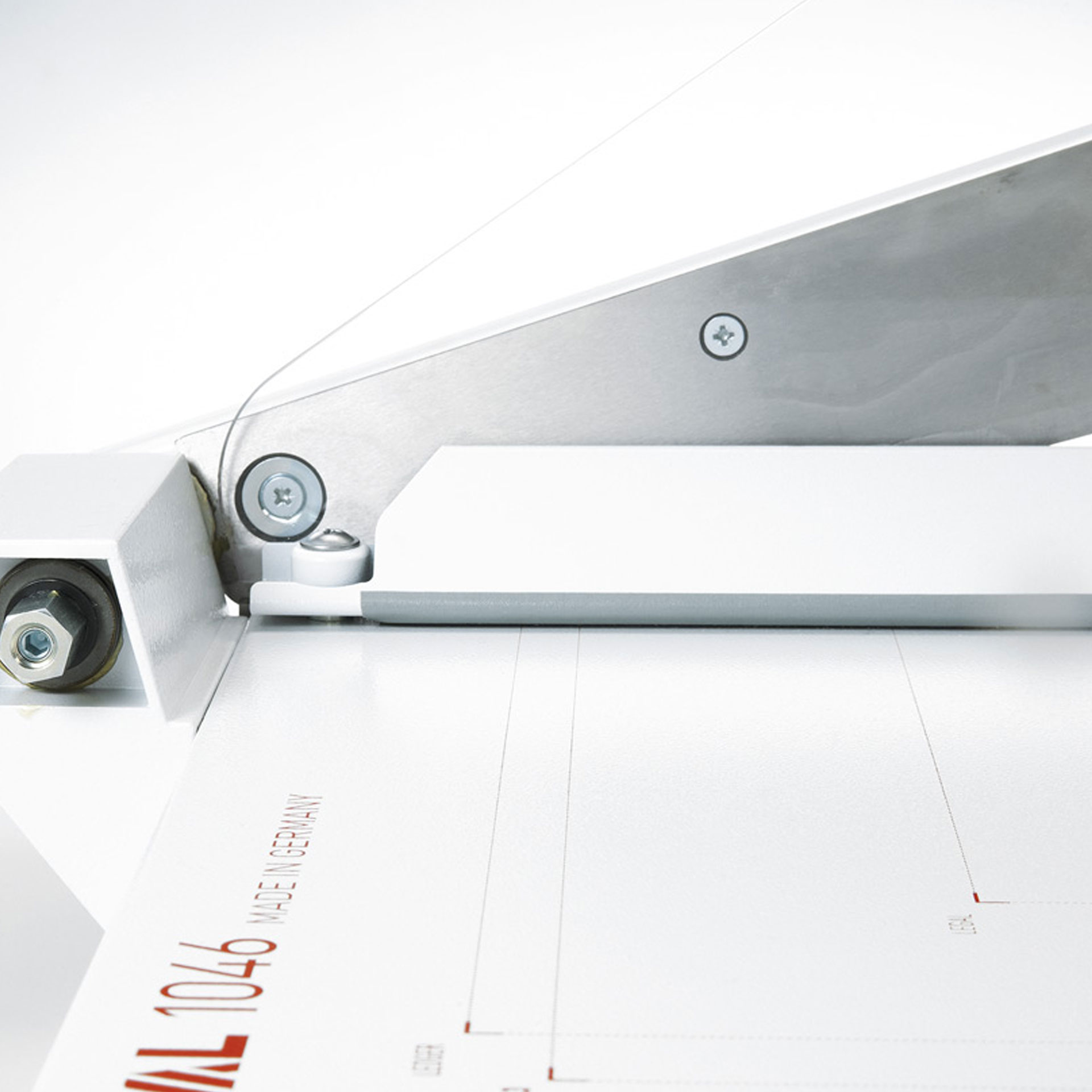 ideal 1046 hebelschneider-montagehalterung ideal 1046 hebelschneider, ansicht der montagehalterung