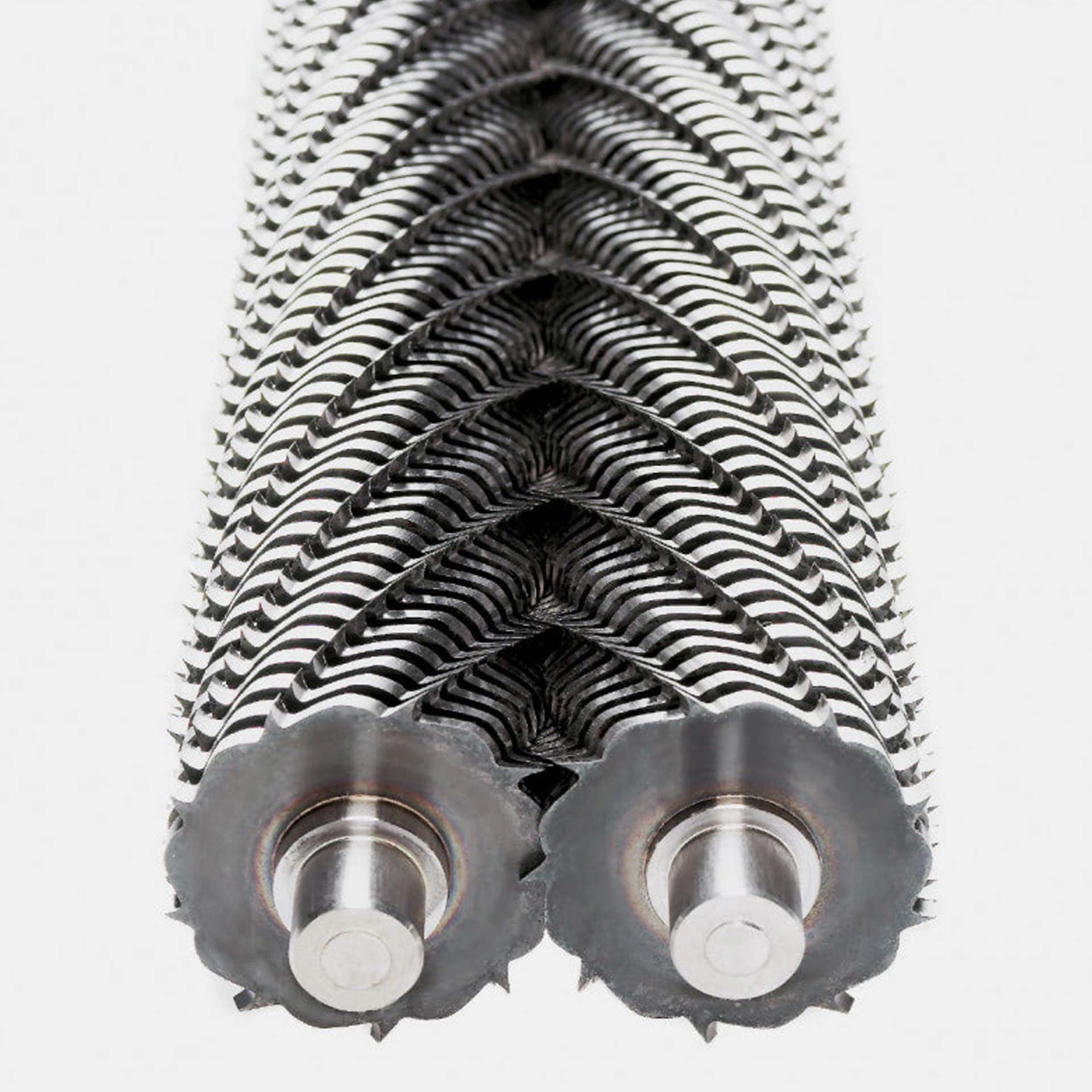 ideal aktenvernichter ersatzteil- ansicht schneidwalzen ideal aktenvernichter ersatzteil- ansicht der zwei schneidwalzen