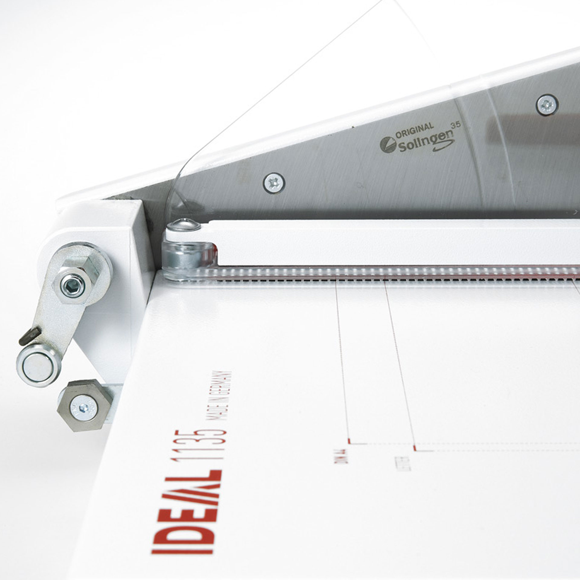 ideal 1135 hebelschneider-ansicht der klingenmontagehalterung
