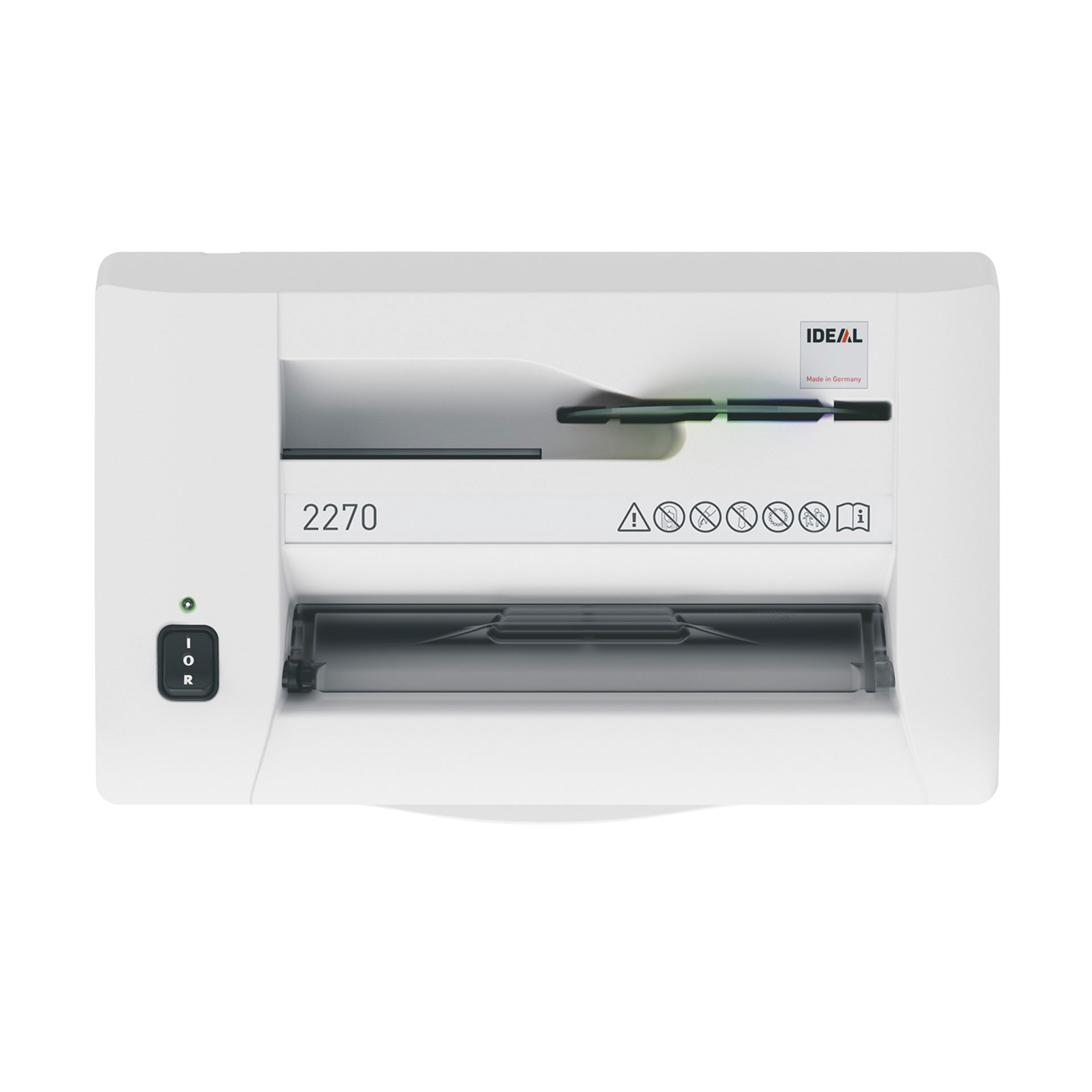 ideal 2270 aktenvernichter-draufsicht ideal 2270 aktenvernichter-draufsicht