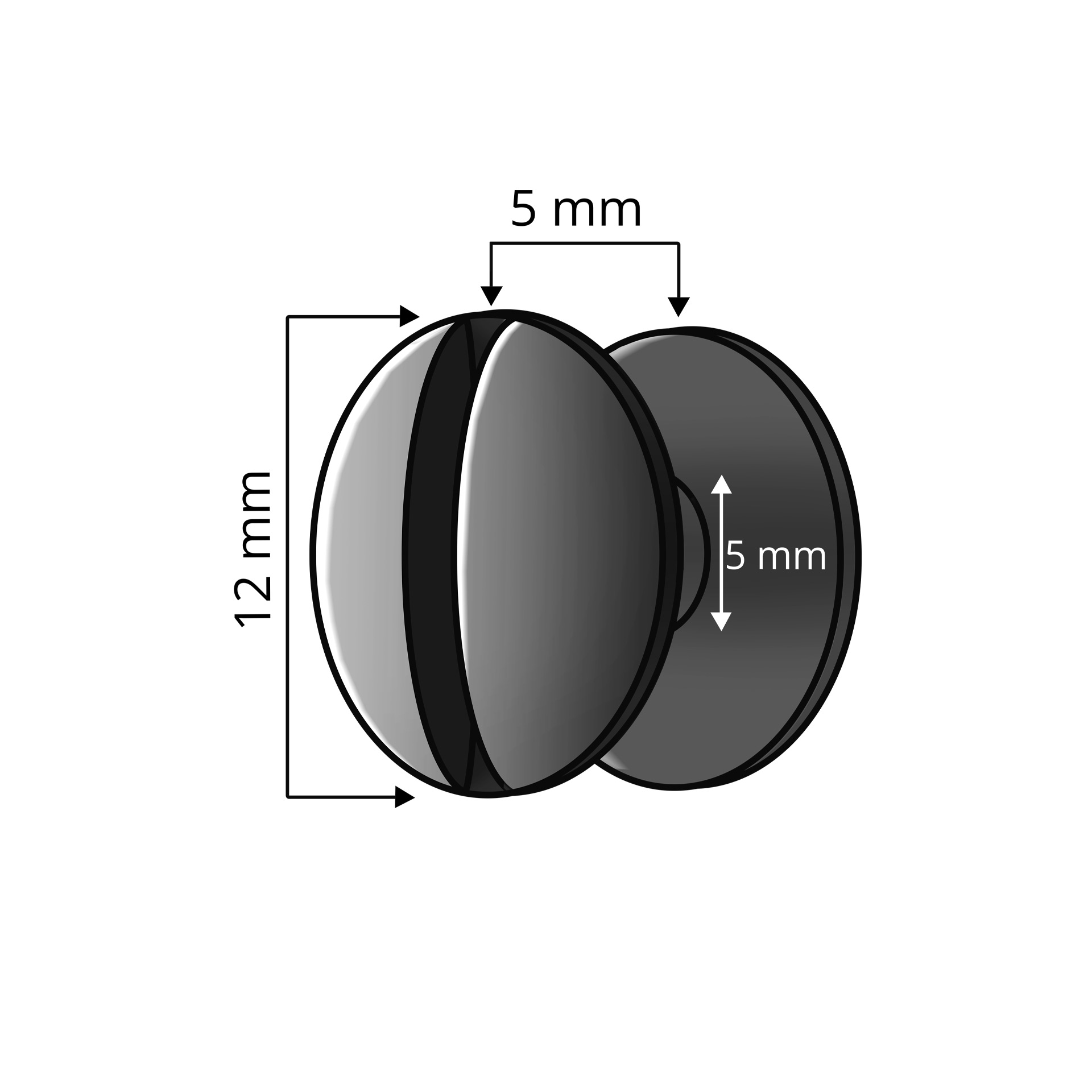 Buchschrauben 5mm, Kunststoff schwarz matt (für Buchschrauben-Bindung) 1000 Stk Buchschrauben 5mm, Kunststoff schwarz matt (für Buchschrauben-Bindung) 1000 Stk