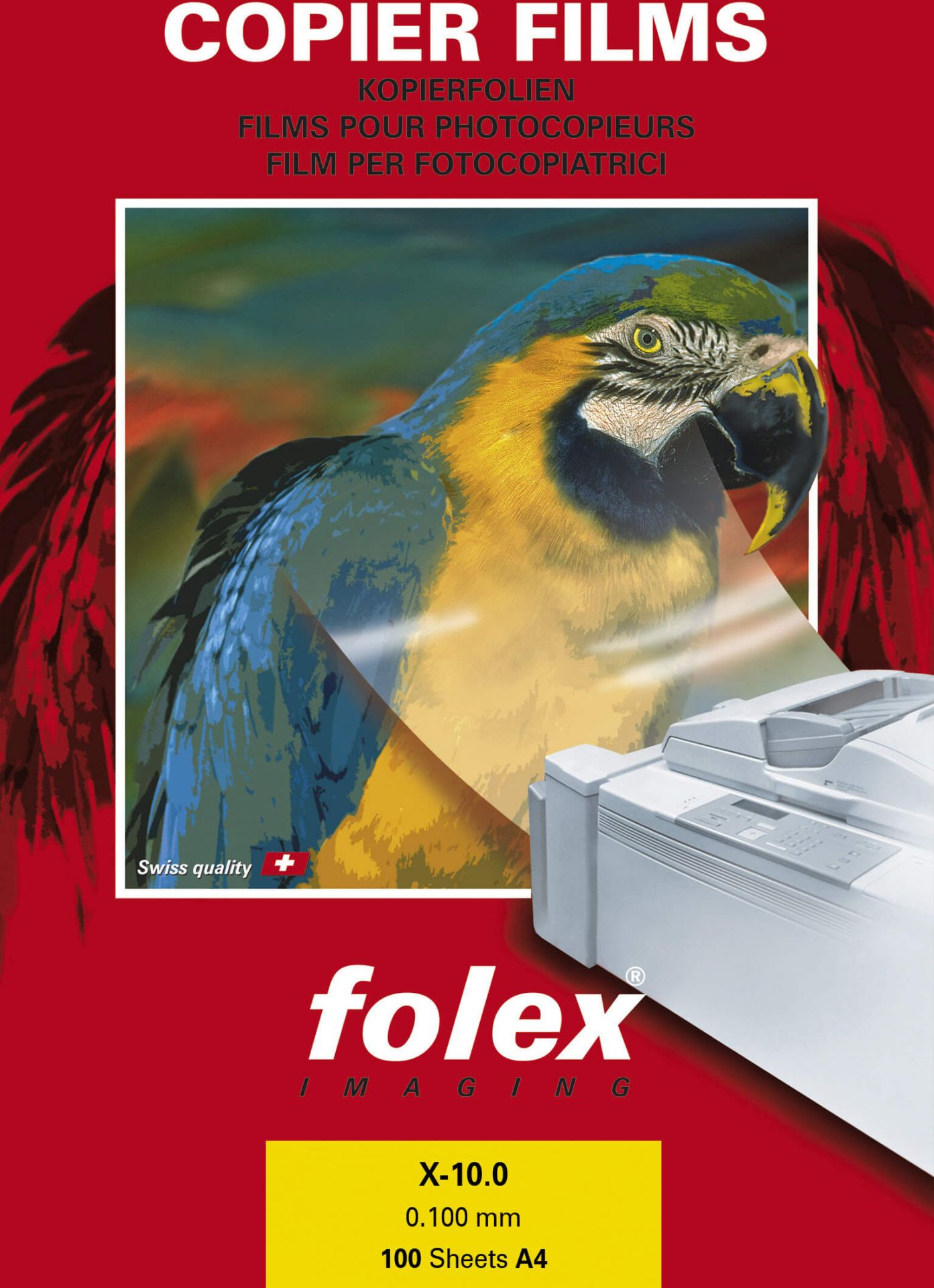 FOLEX X 10 Overheadfolie - A3 | 50 Stück pro VE